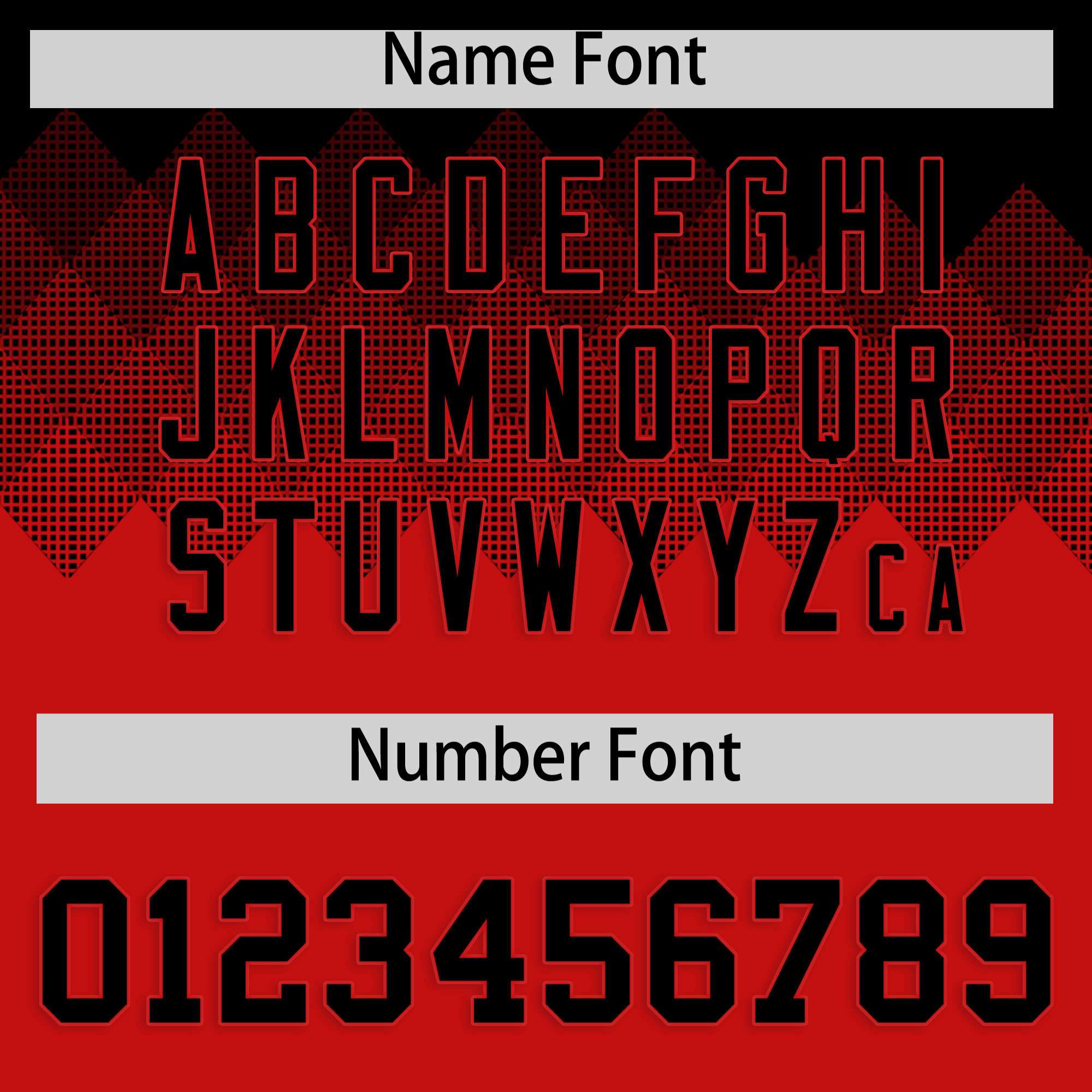 Custom Black Red Grid Blur Pattern Authentic Baseball Jersey| KXKSHOP