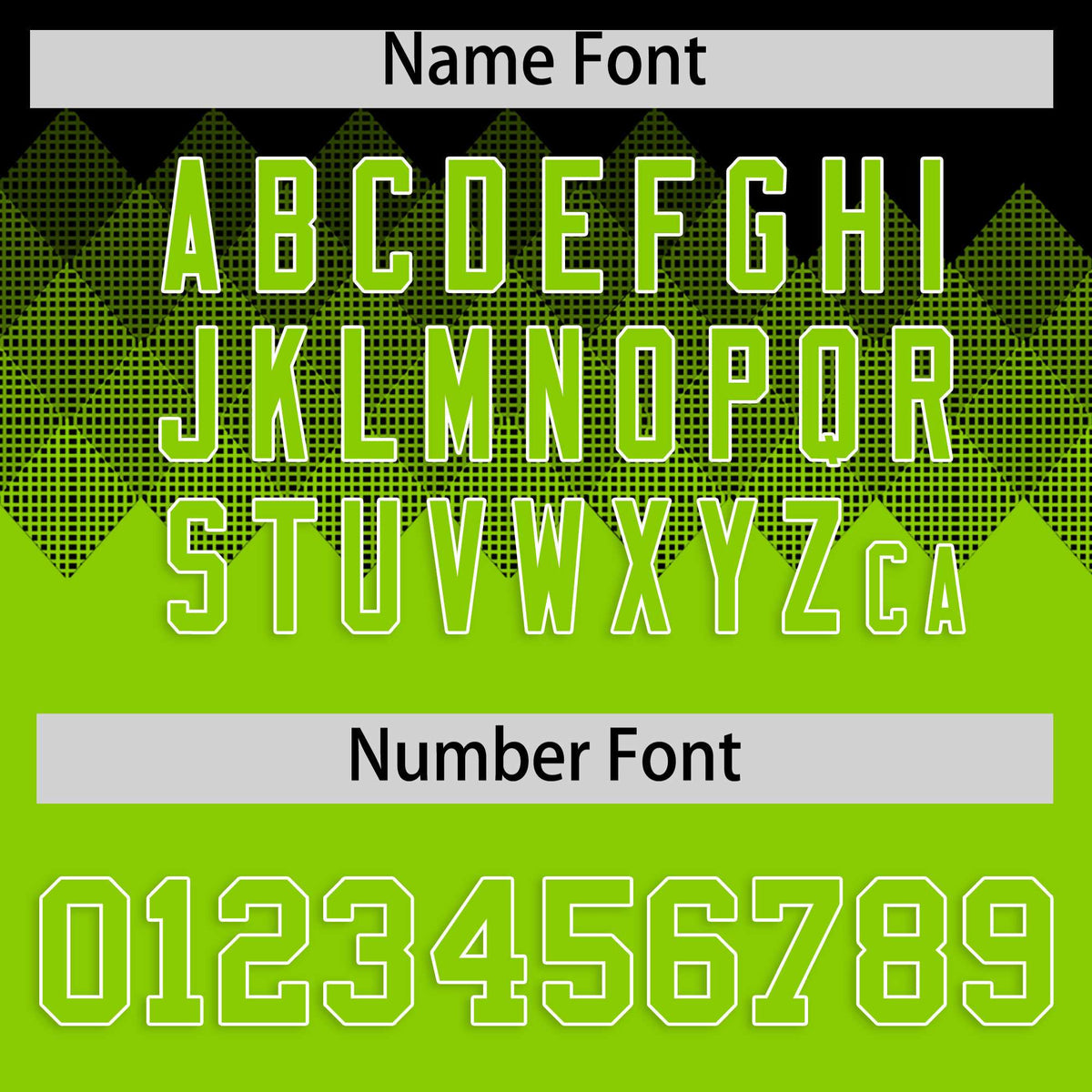 Custom Black Neon Green Grid Blur Pattern Authentic Baseball Jersey| KXKSHOP