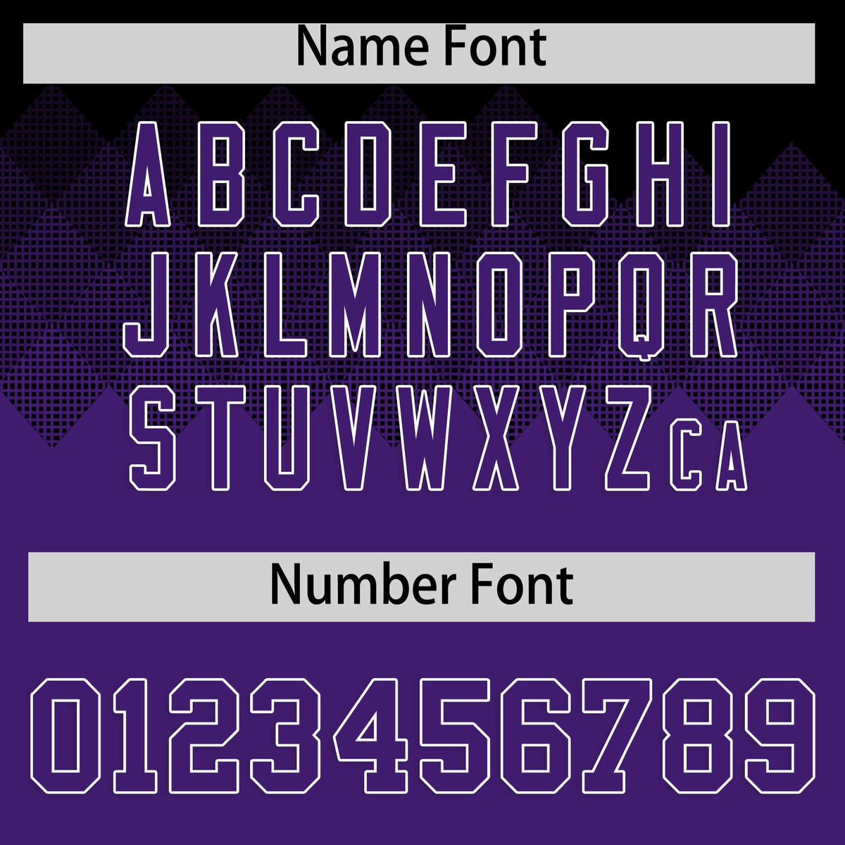 Custom Black Purple Grid Blur Pattern Authentic Baseball Jersey| KXKSHOP