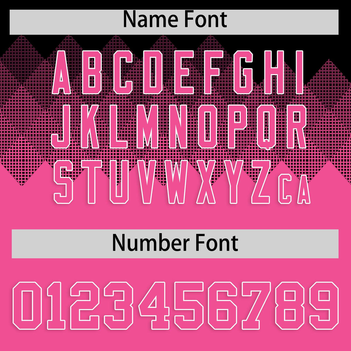 Custom Black Pink Grid Blur Pattern Authentic Baseball Jersey| KXKSHOP