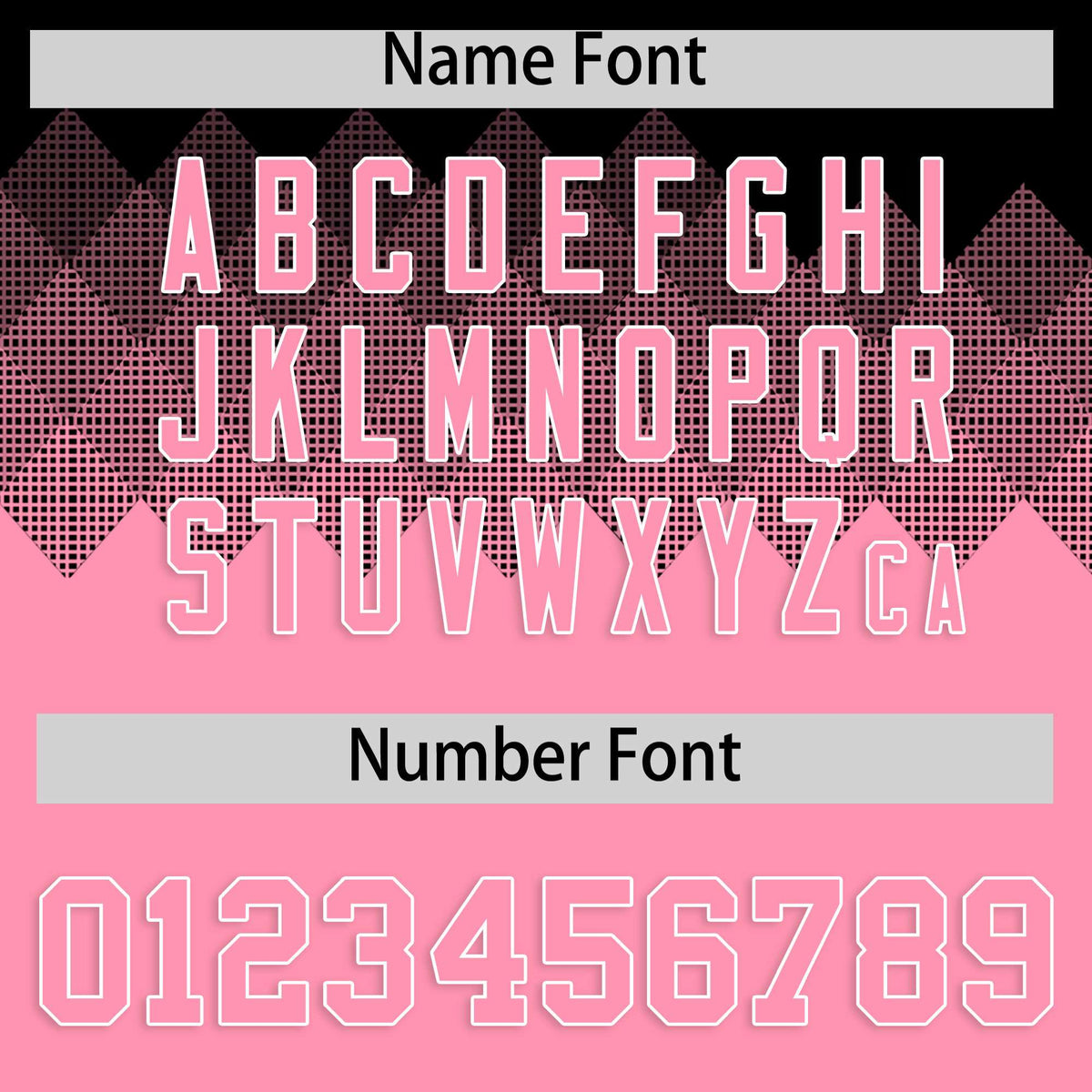 Custom Black Light Pink Grid Blur Pattern Authentic Baseball Jersey| KXKSHOP