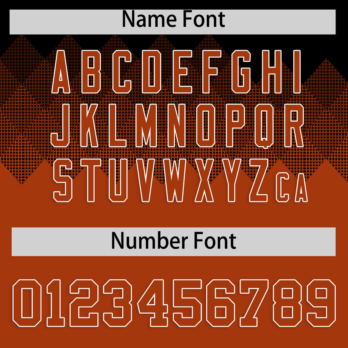 Custom Black Texas Orange Grid Blur Pattern Authentic Baseball Jersey| KXKSHOP