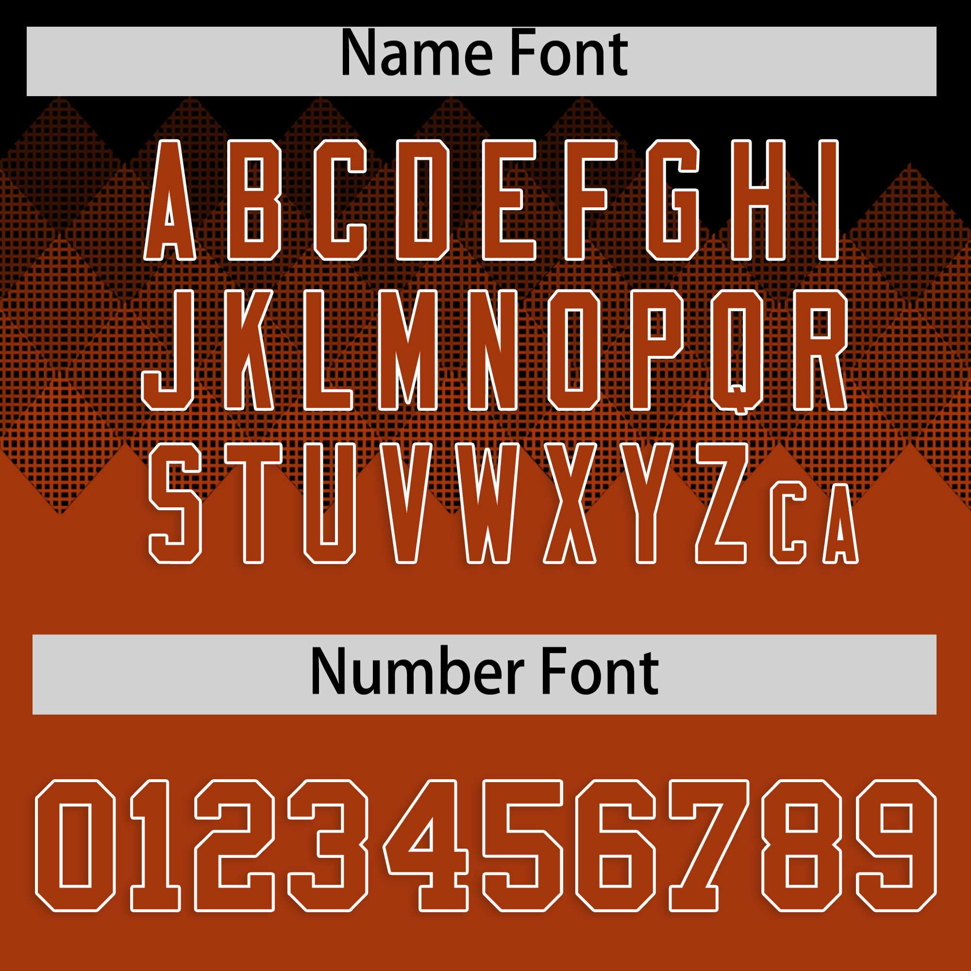 Custom Black Texas Orange Grid Blur Pattern Authentic Baseball Jersey| KXKSHOP