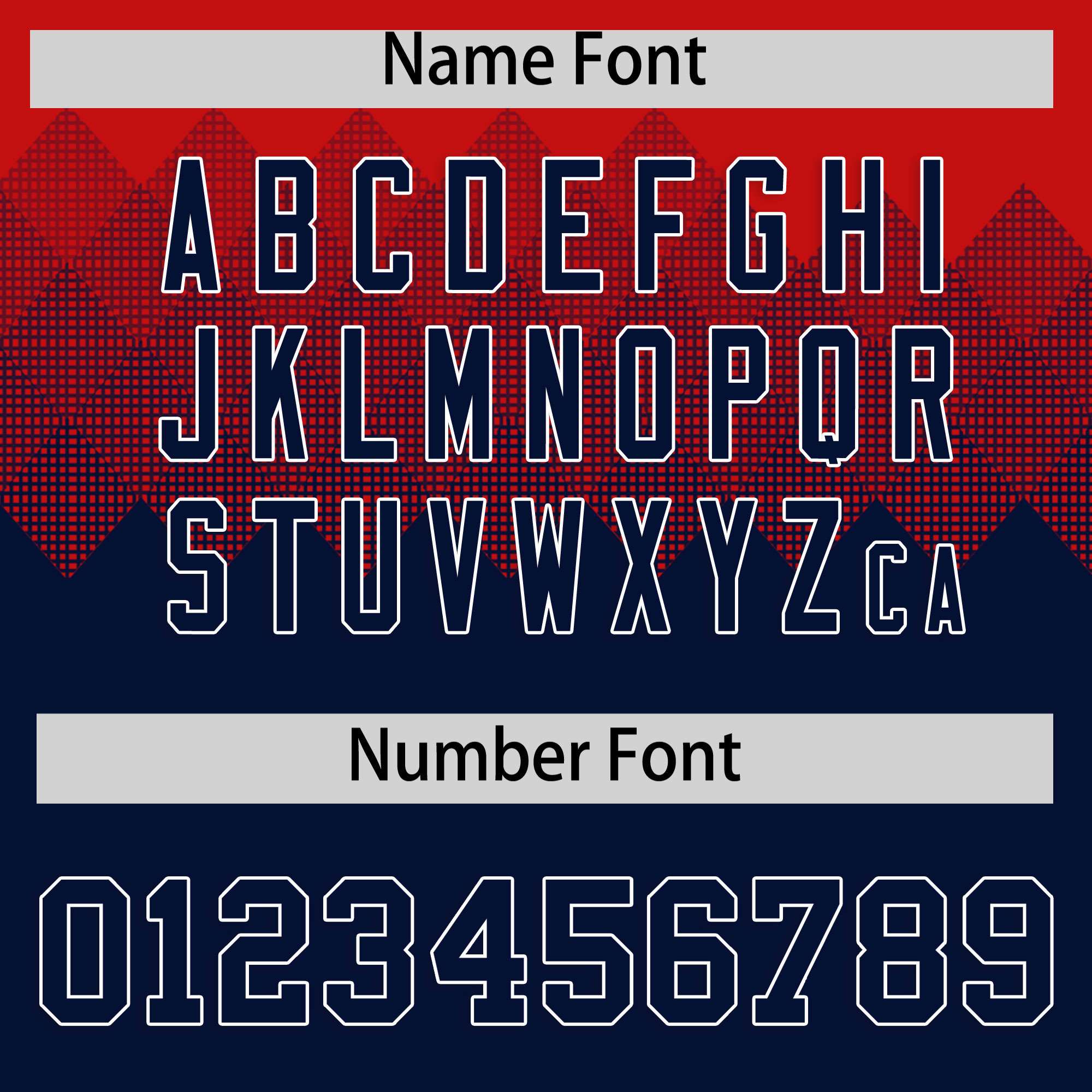 Custom Red Navy Grid Blur Pattern Authentic Baseball Jersey| KXKSHOP