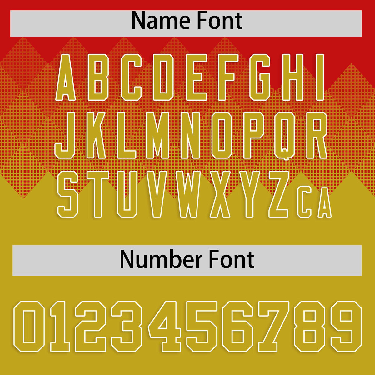 Custom Red Old Gold Grid Blur Pattern Authentic Baseball Jersey| KXKSHOP