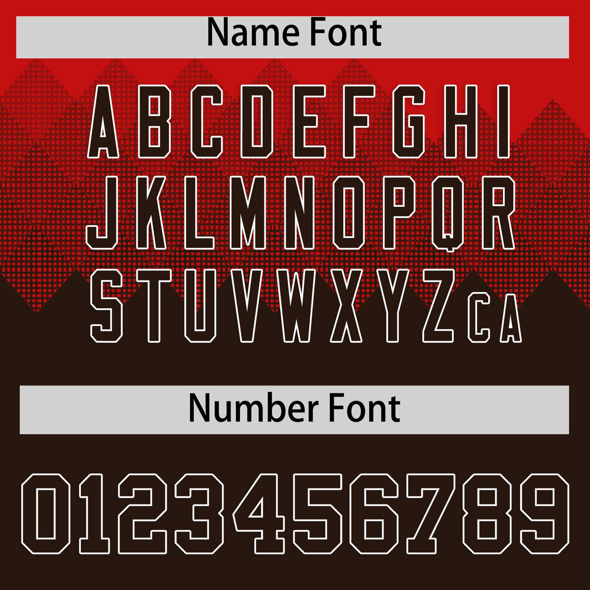 Custom Red Brown Grid Blur Pattern Authentic Baseball Jersey| KXKSHOP