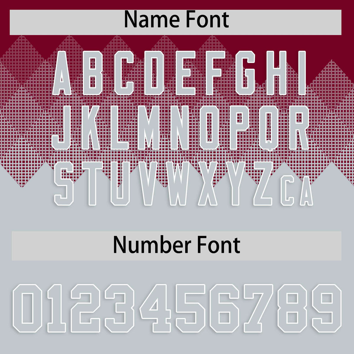 Custom Crimson Silver Grid Blur Pattern Authentic Baseball Jersey| KXKSHOP