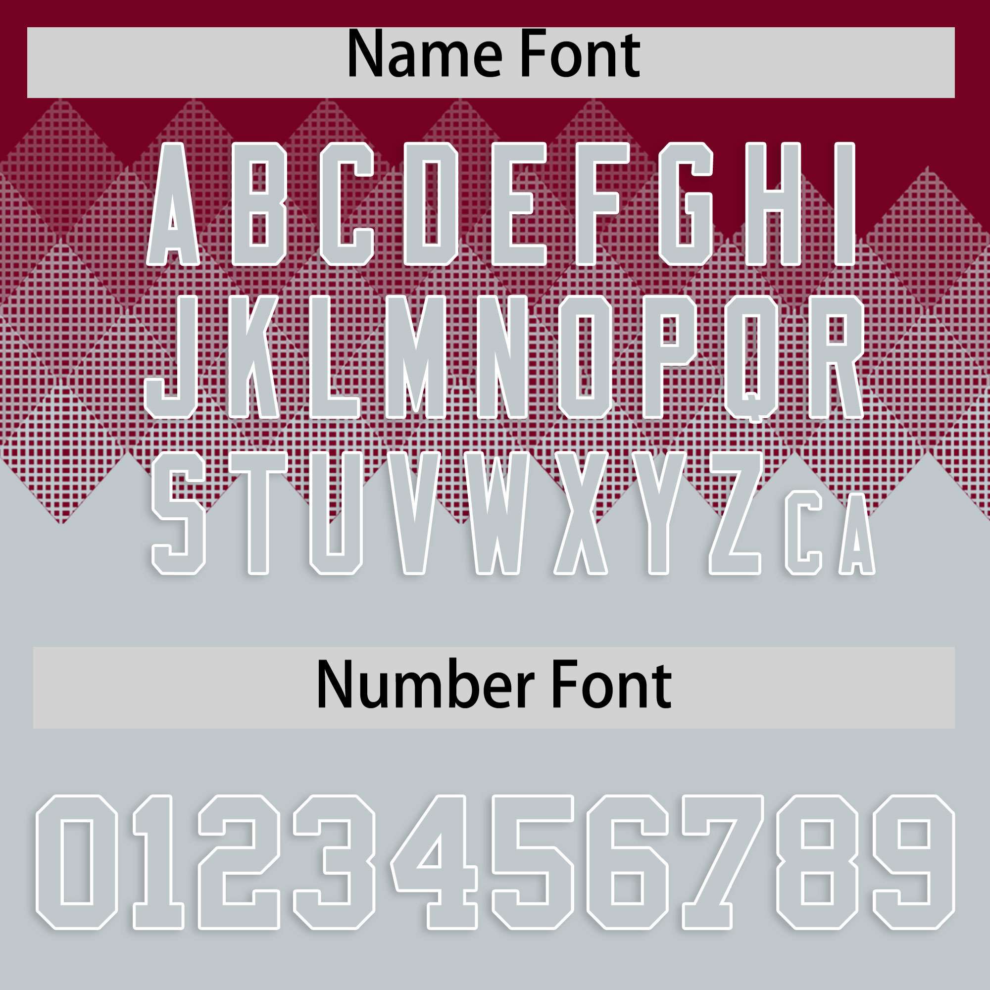 Custom Crimson Silver Grid Blur Pattern Authentic Baseball Jersey| KXKSHOP