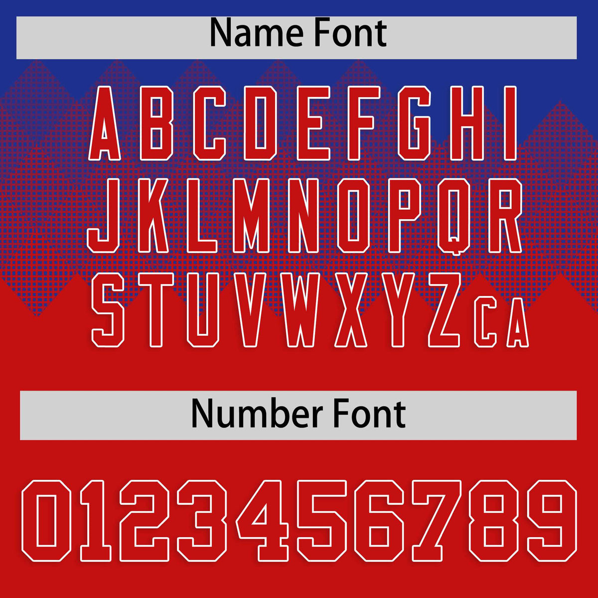 Custom Royal Red Grid Blur Pattern Authentic Baseball Jersey| KXKSHOP