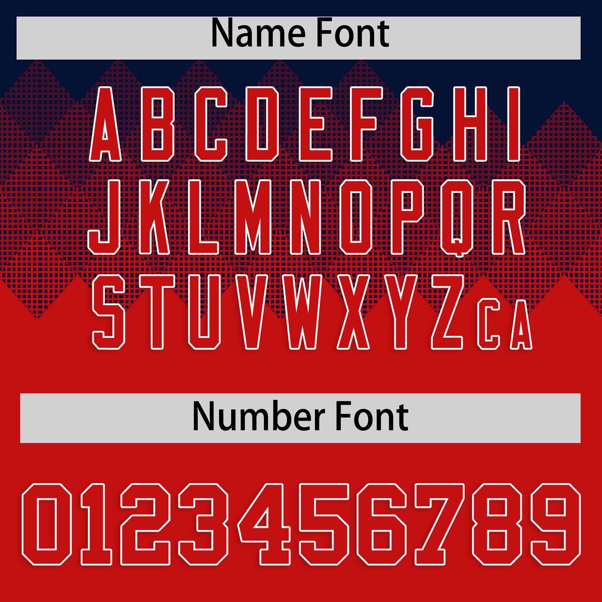 Custom Navy Red Grid Blur Pattern Authentic Baseball Jersey| KXKSHOP