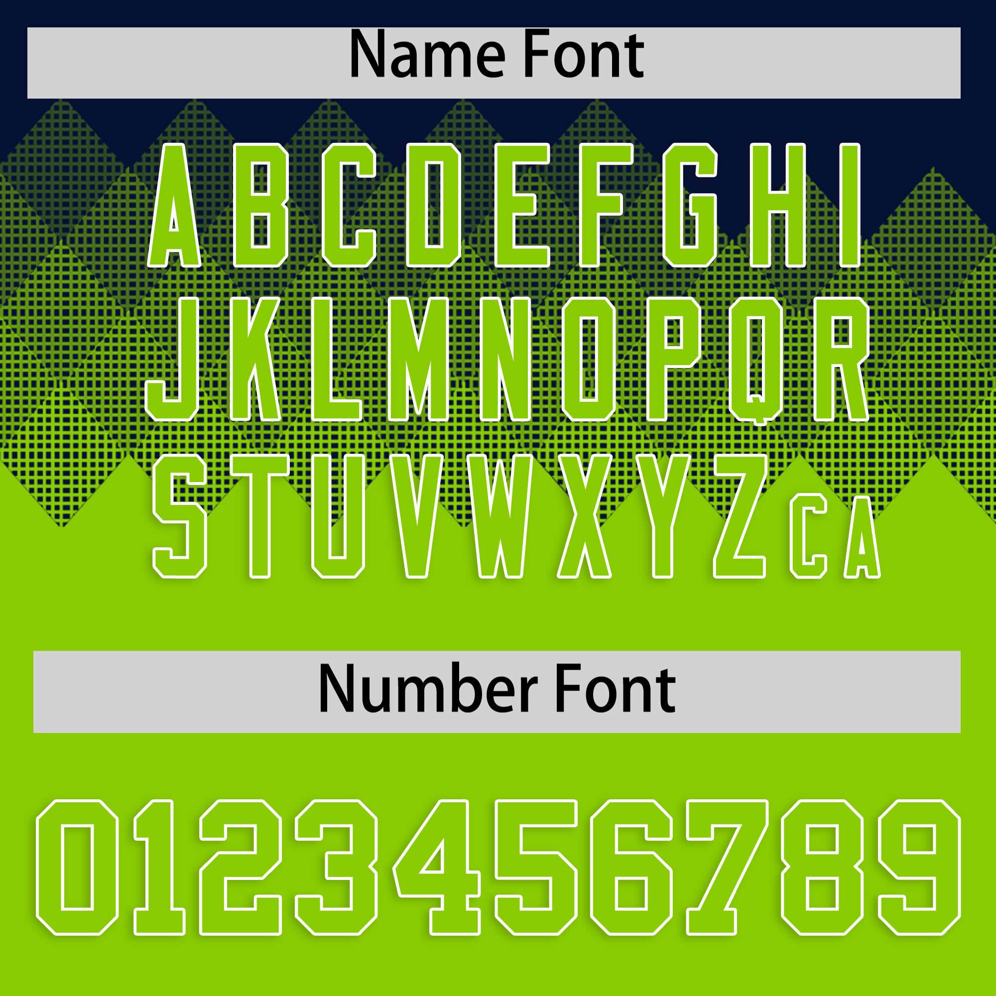 Custom Navy Neon Green Grid Blur Pattern Authentic Baseball Jersey| KXKSHOP