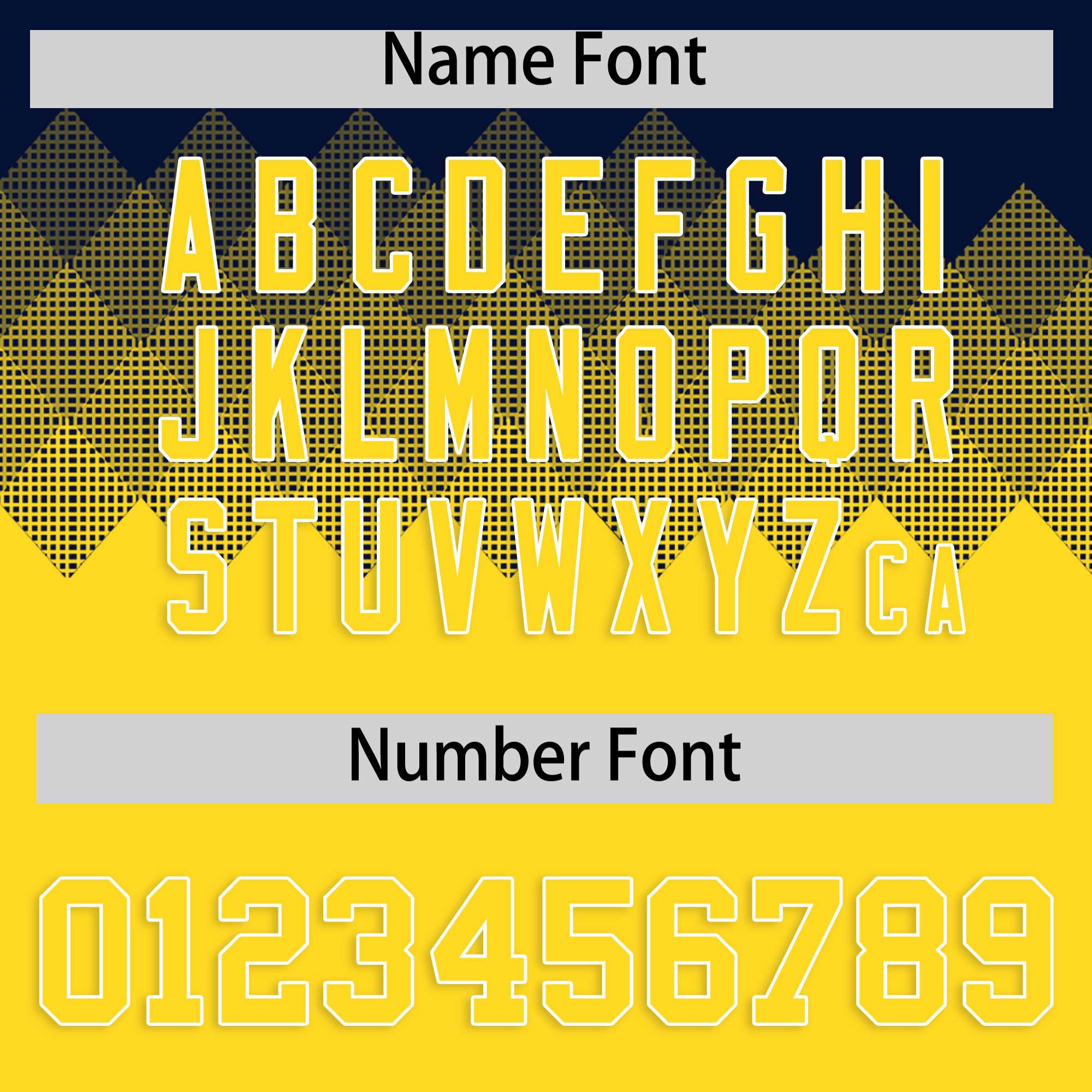 Custom Navy Gold Grid Blur Pattern Authentic Baseball Jersey| KXKSHOP