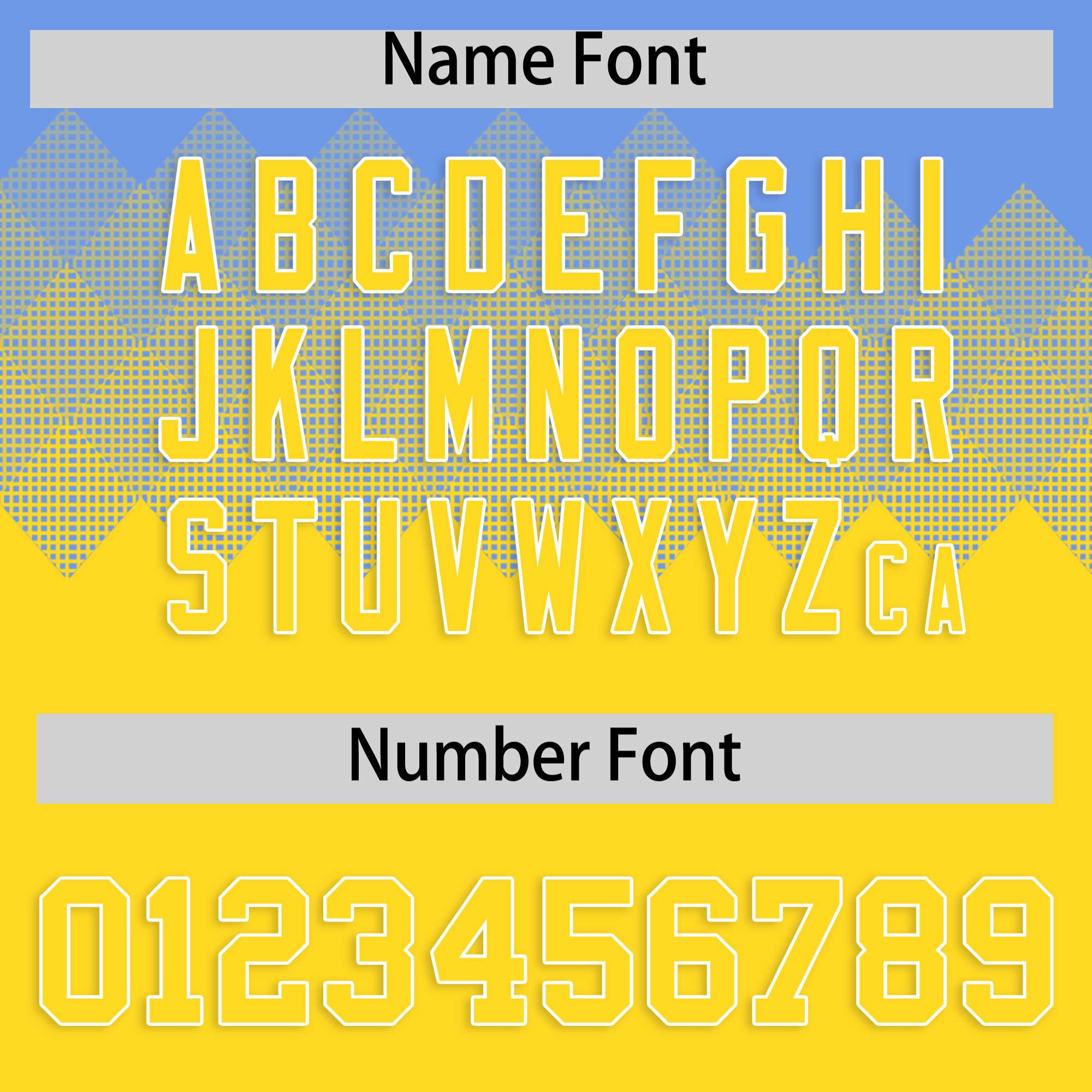 Custom Light Blue Gold Grid Blur Pattern Authentic Baseball Jersey| KXKSHOP