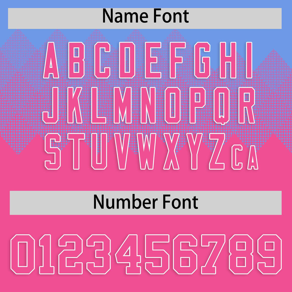 Custom Light Blue Pink Grid Blur Pattern Authentic Baseball Jersey| KXKSHOP