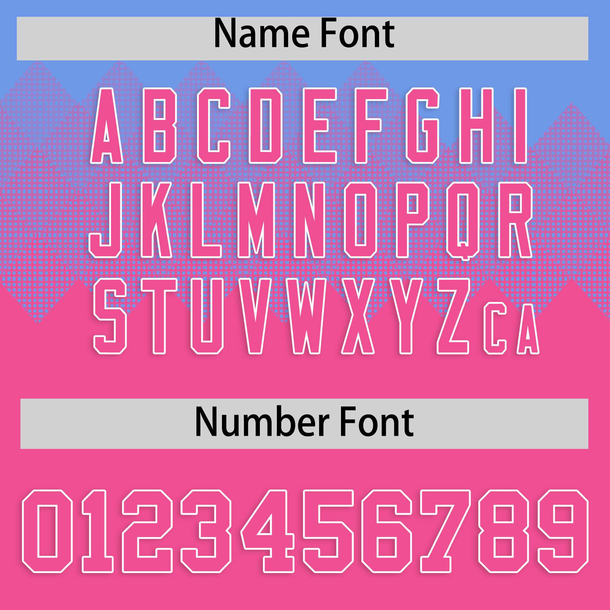 Custom Light Blue Pink Grid Blur Pattern Authentic Baseball Jersey| KXKSHOP