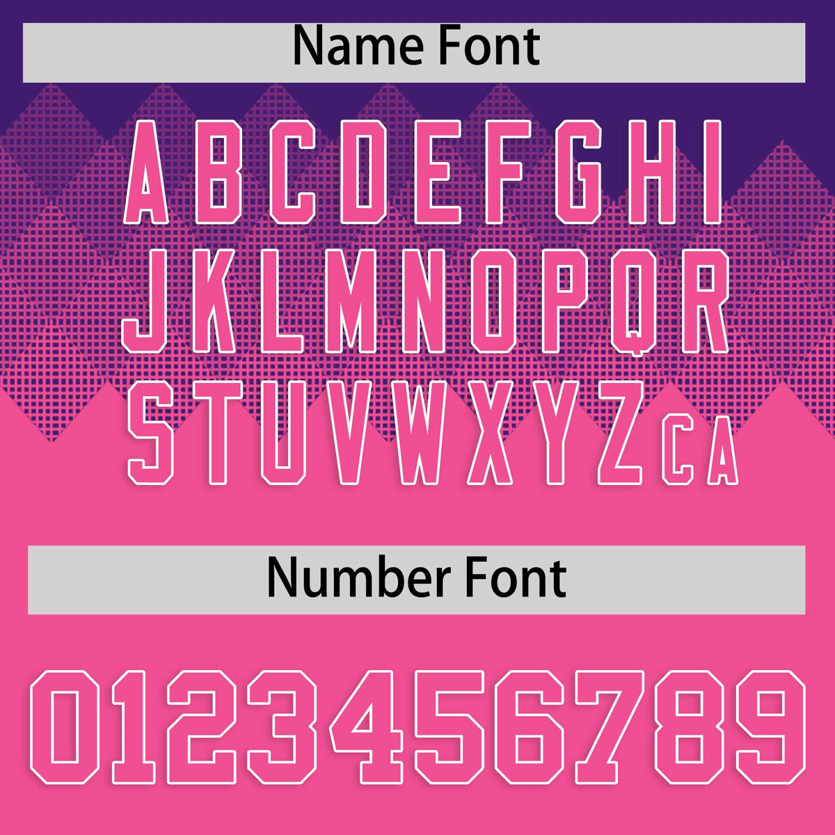 Custom Purple Pink Grid Blur Pattern Authentic Baseball Jersey| KXKSHOP