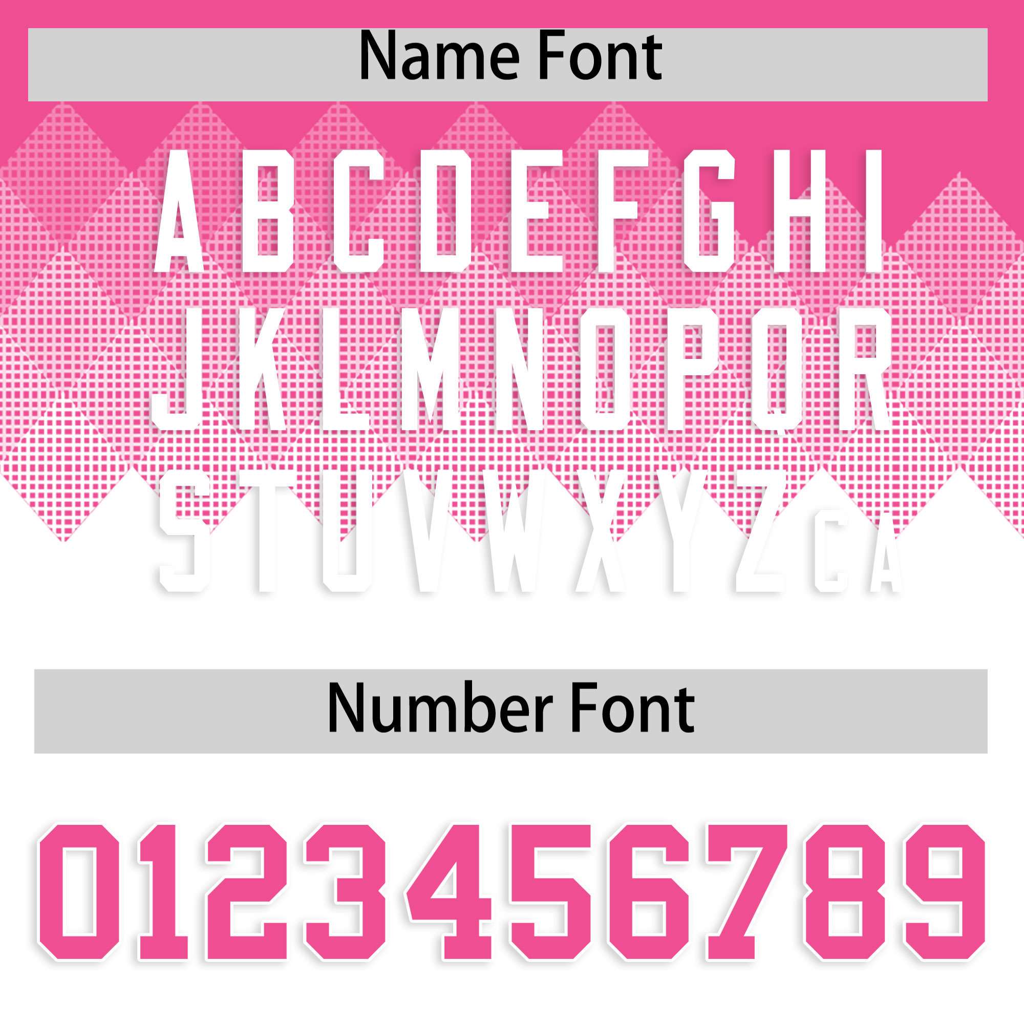 Custom Pink White Grid Blur Pattern Authentic Baseball Jersey| KXKSHOP