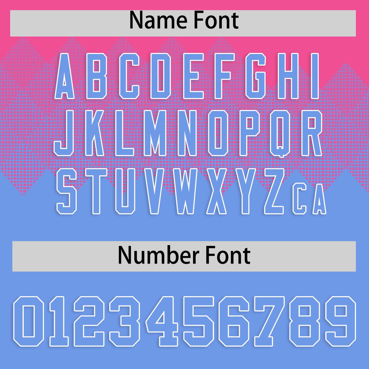 Custom Pink Light Blue Grid Blur Pattern Authentic Baseball Jersey| KXKSHOP