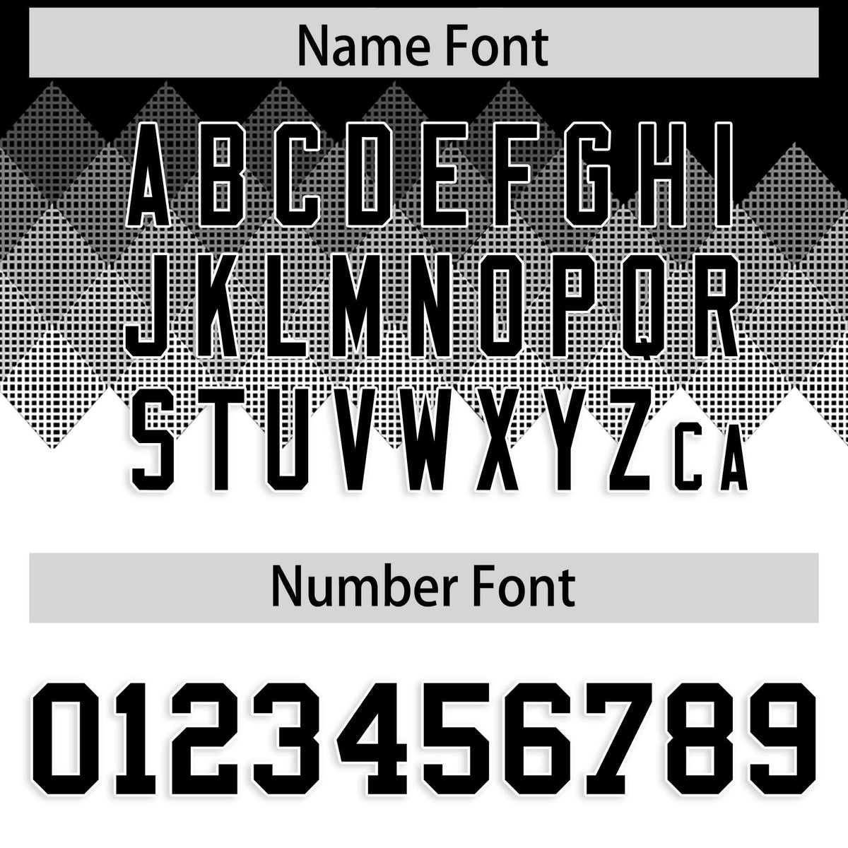 Custom Black White Grid Blur Pattern Authentic Baseball Jersey| KXKSHOP