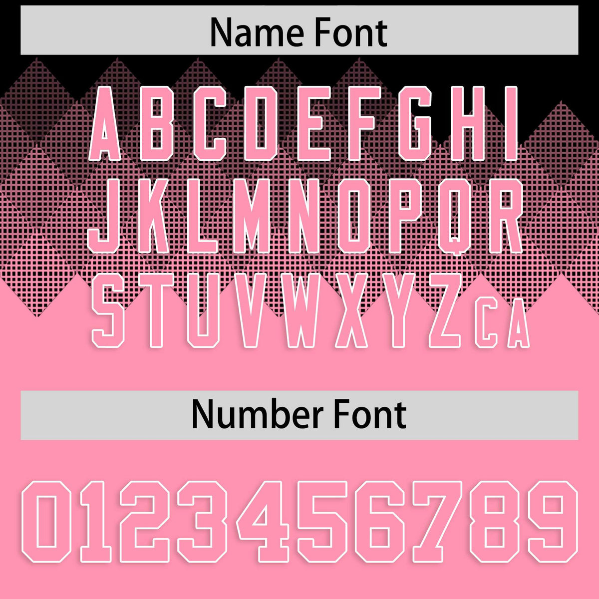 Custom Black Light Pink Grid Blur Pattern Authentic Baseball Jersey| KXKSHOP