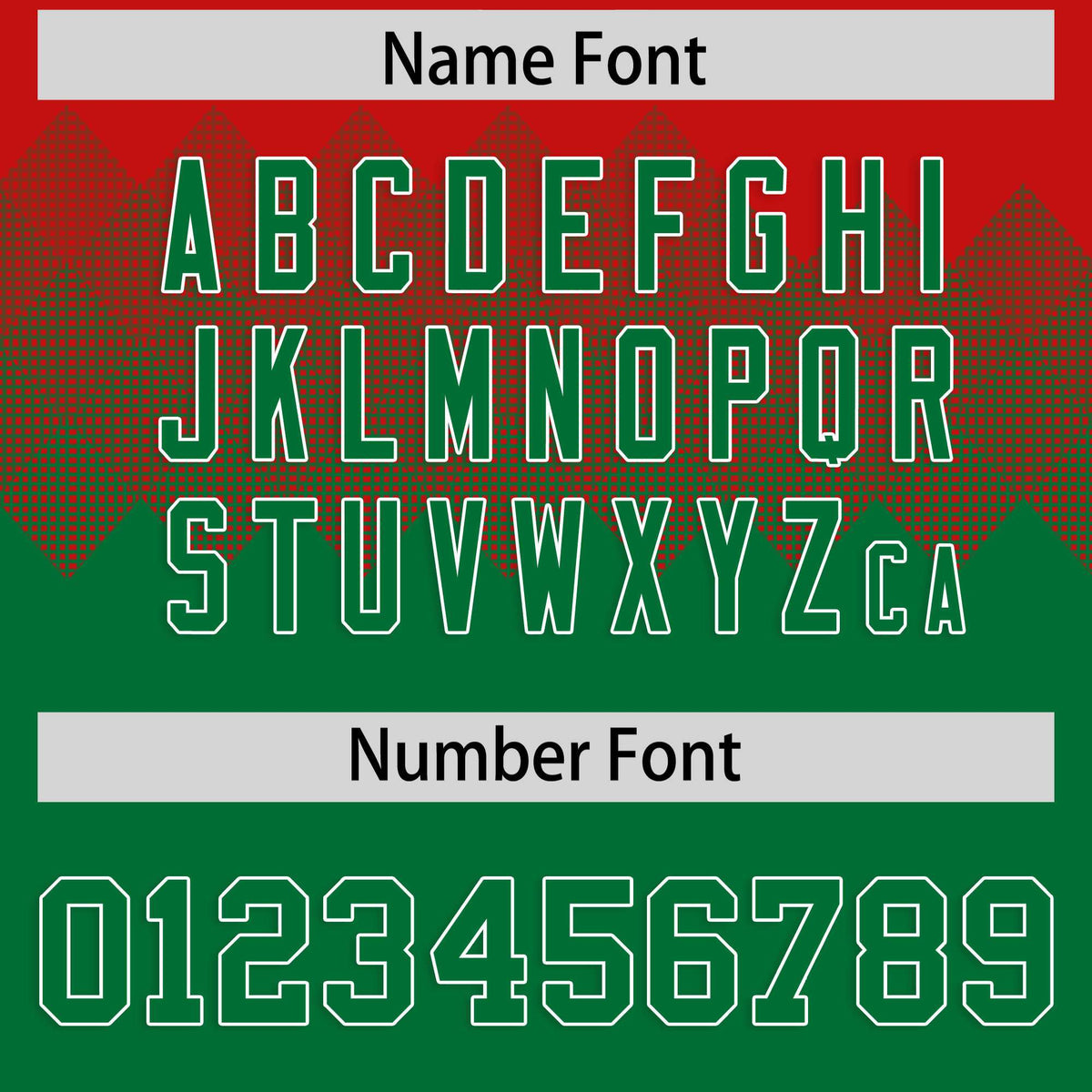 Custom Red Kelly Green Grid Blur Pattern Authentic Baseball Jersey| KXKSHOP