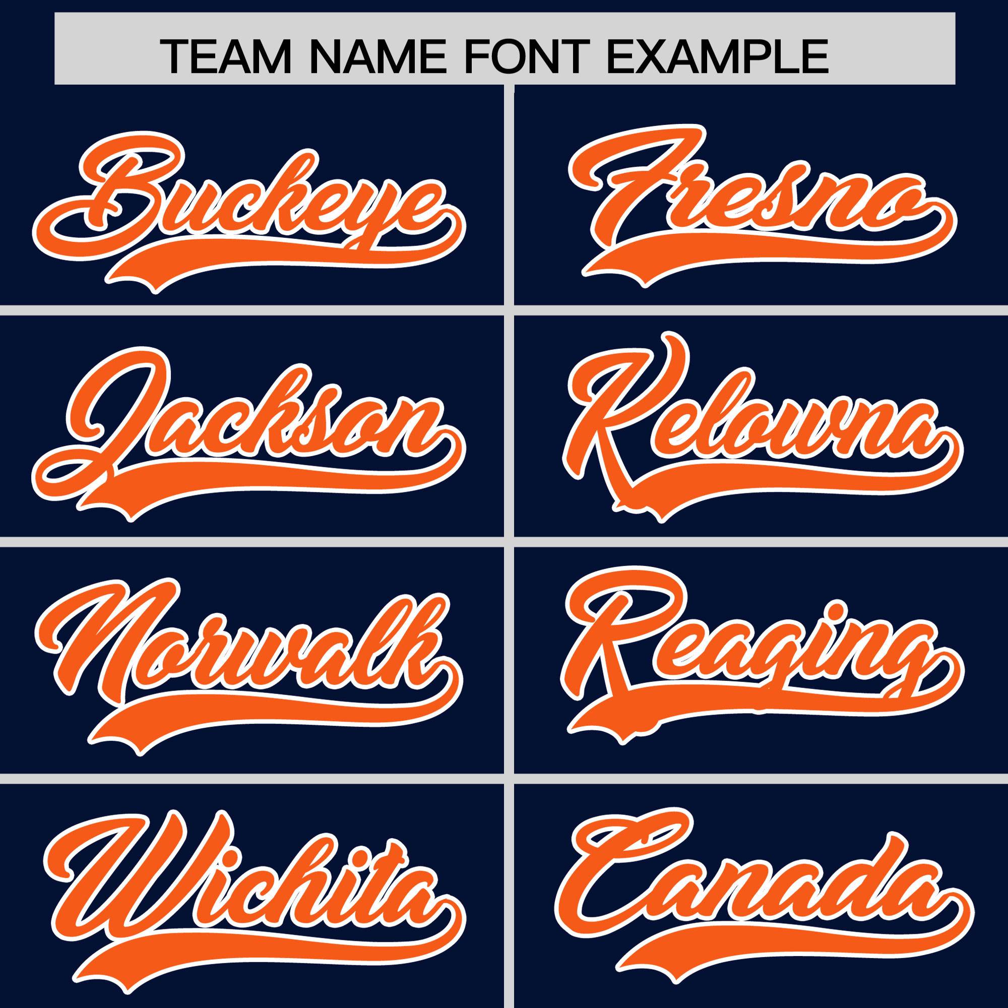 Custom Navy Orange Grid Blur Pattern Authentic Baseball Jersey| KXKSHOP