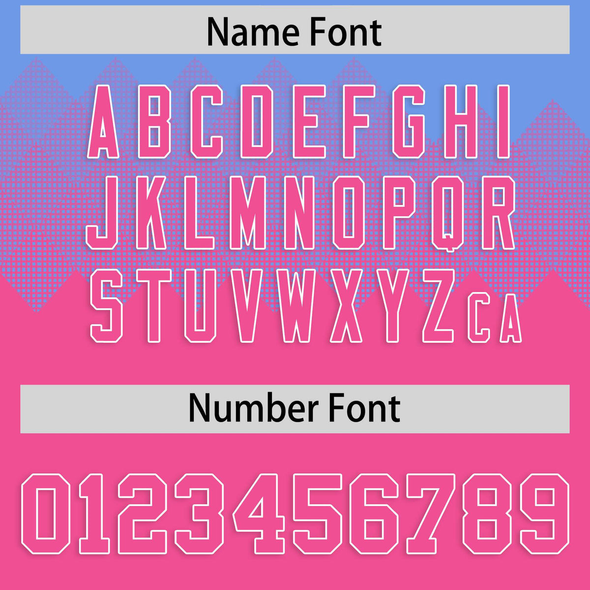 Custom Light Blue Pink Grid Blur Pattern Authentic Baseball Jersey| KXKSHOP