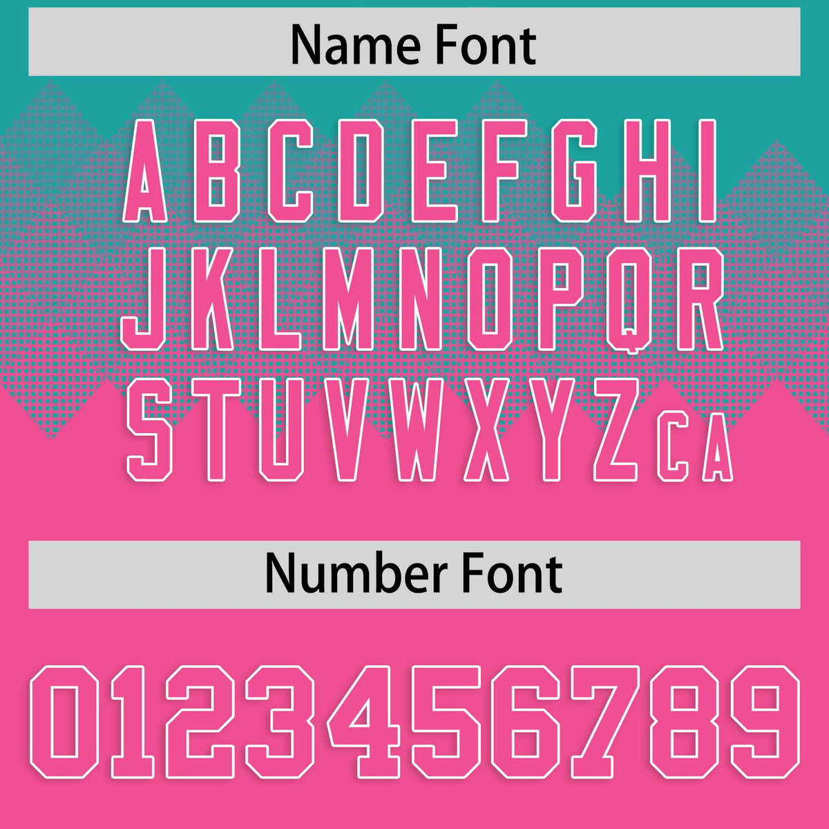 Custom Aqua Pink Grid Blur Pattern Authentic Baseball Jersey| KXKSHOP