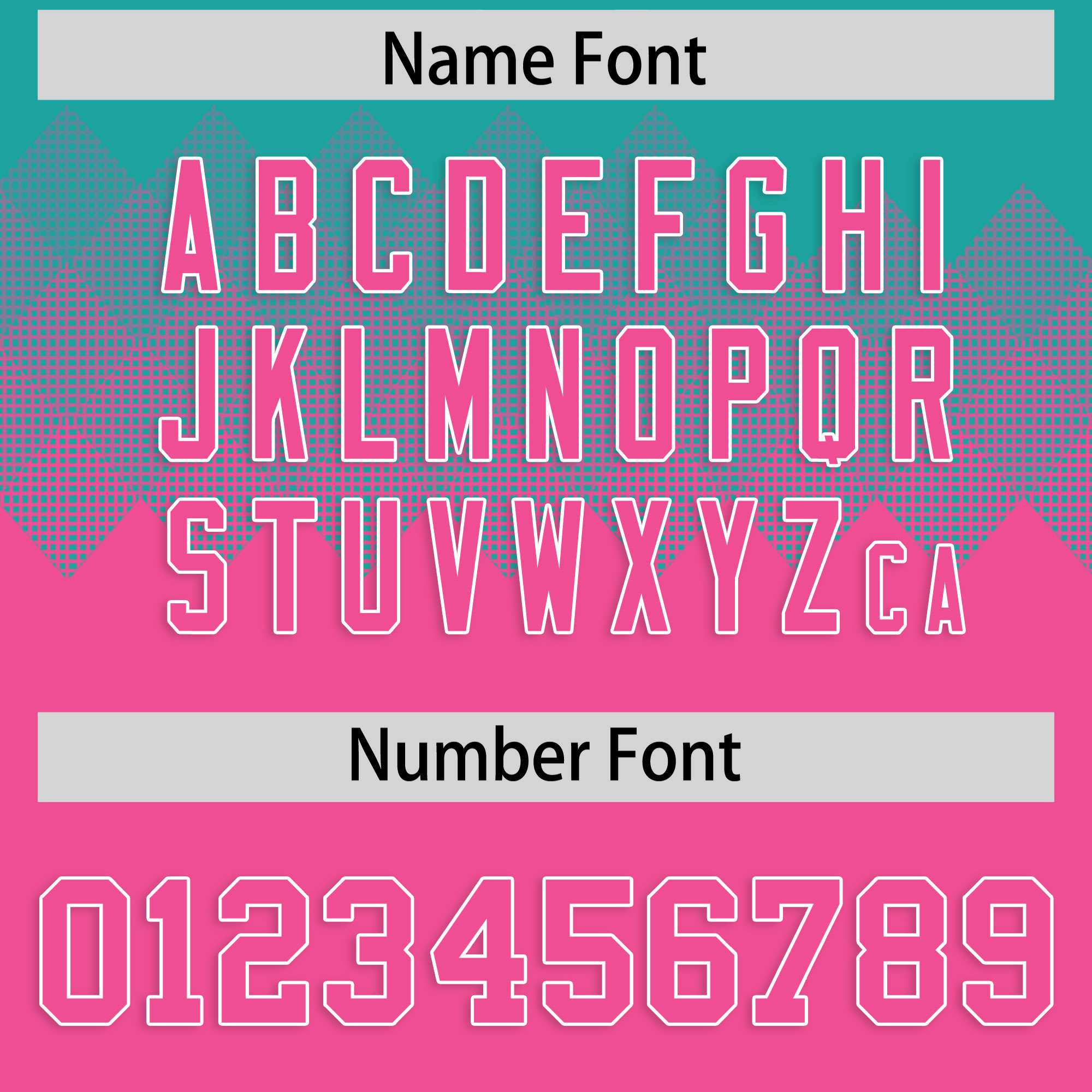 Custom Aqua Pink Grid Blur Pattern Authentic Baseball Jersey| KXKSHOP