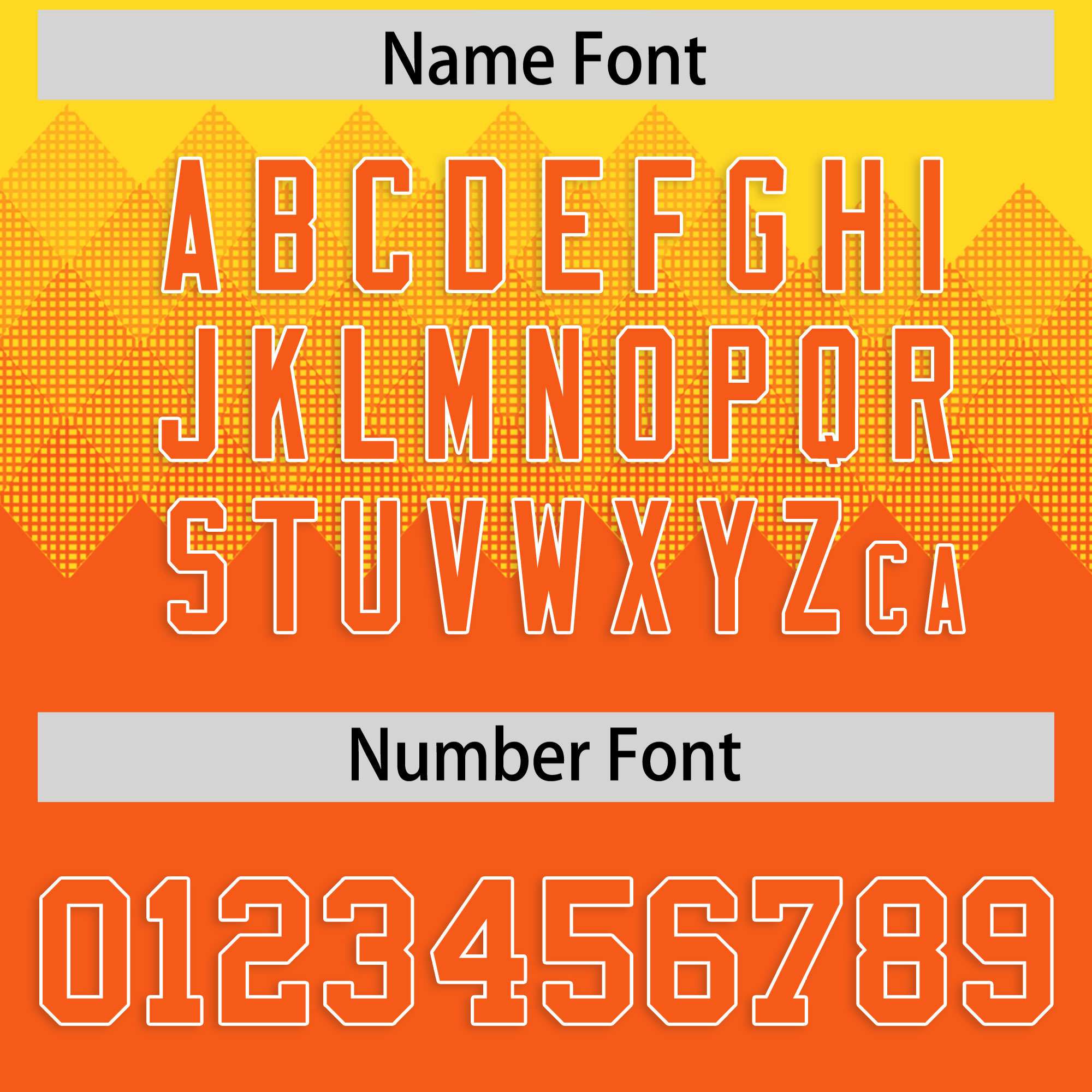 Custom Gold Orange Grid Blur Pattern Authentic Baseball Jersey| KXKSHOP