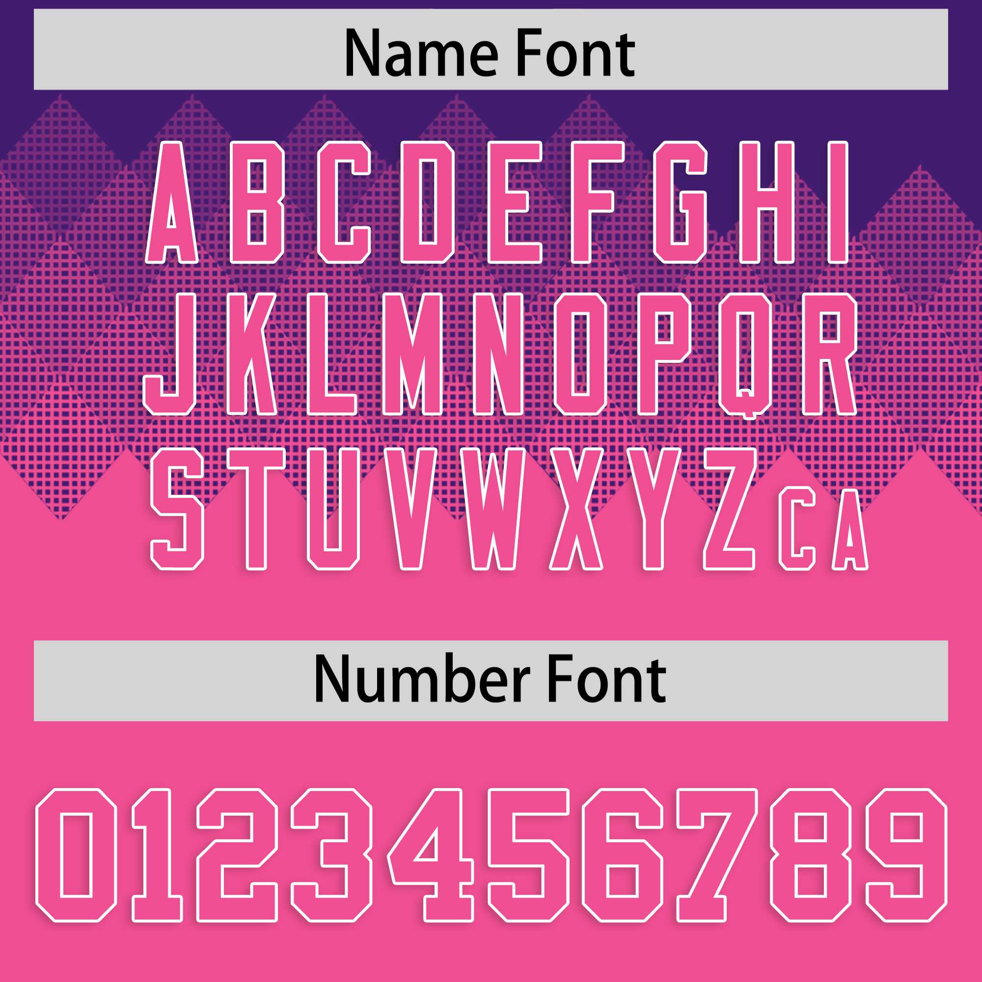 Custom Purple Pink Grid Blur Pattern Authentic Baseball Jersey| KXKSHOP