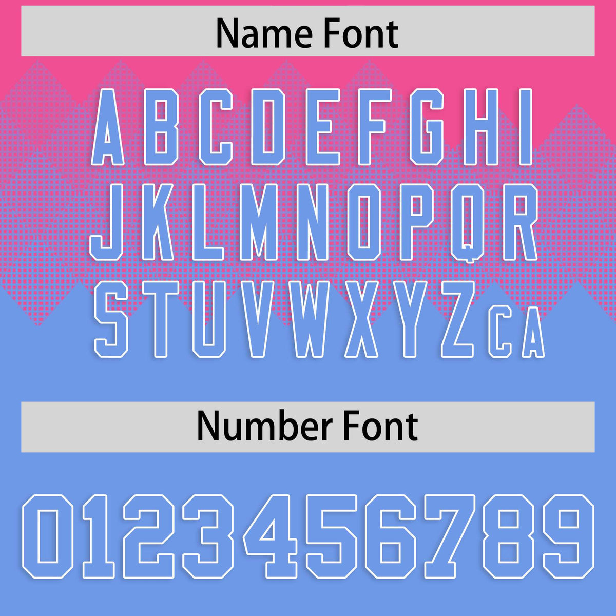 Custom Pink Light Blue Grid Blur Pattern Authentic Baseball Jersey| KXKSHOP