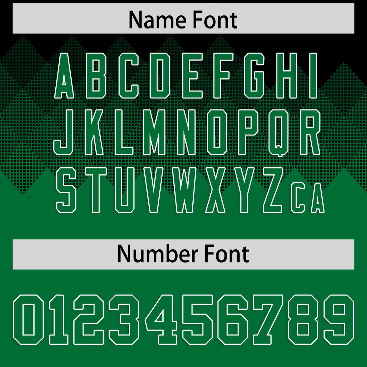 Custom Black Kelly Green Grid Blur Pattern Authentic Baseball Jersey| KXKSHOP