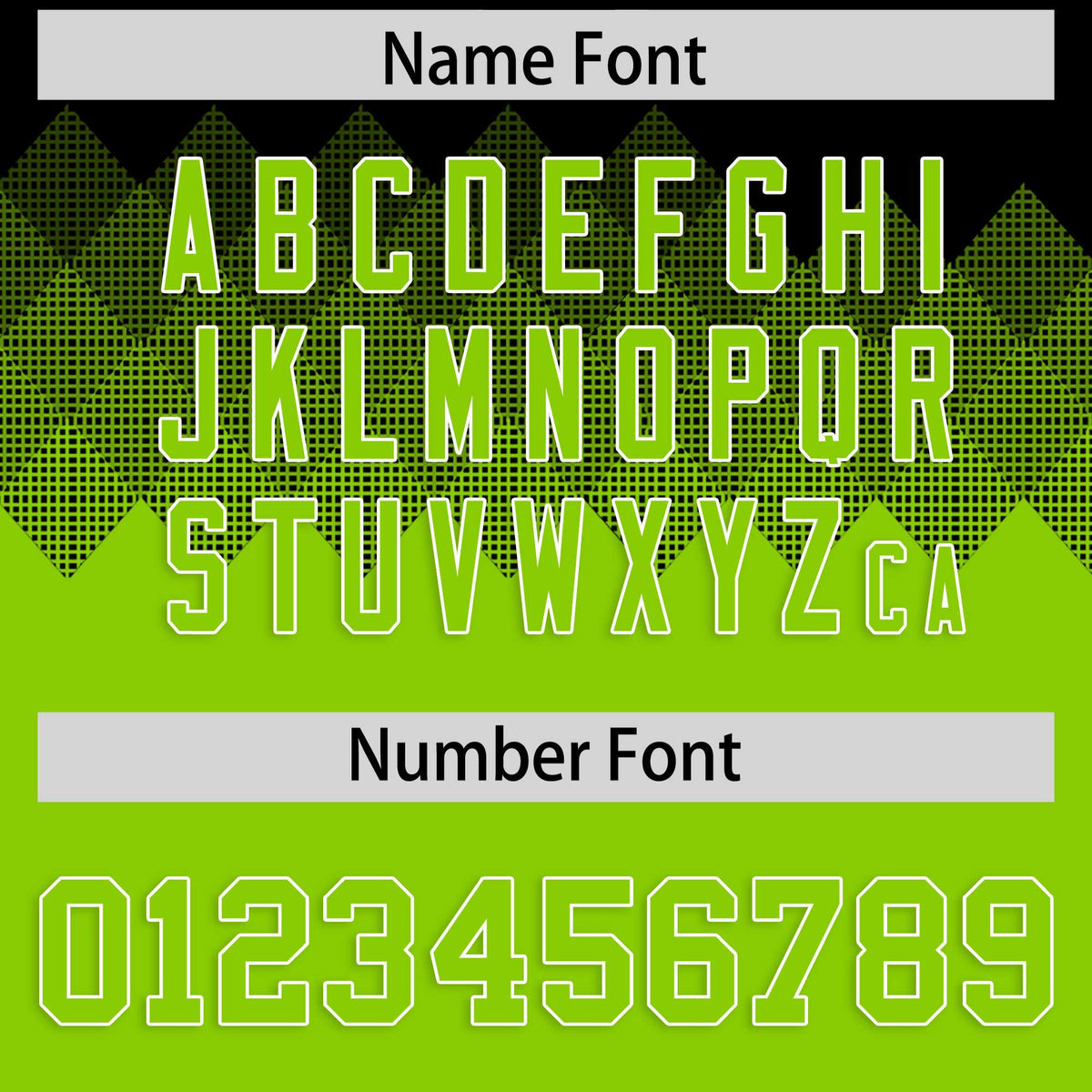 Custom Black Neon Green Grid Blur Pattern Authentic Baseball Jersey| KXKSHOP