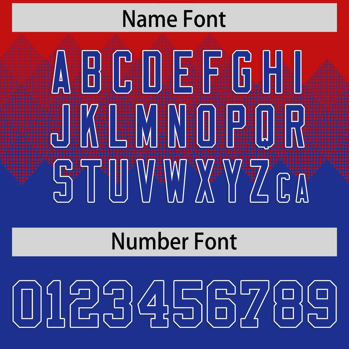 Custom Red Royal Grid Blur Pattern Authentic Baseball Jersey| KXKSHOP