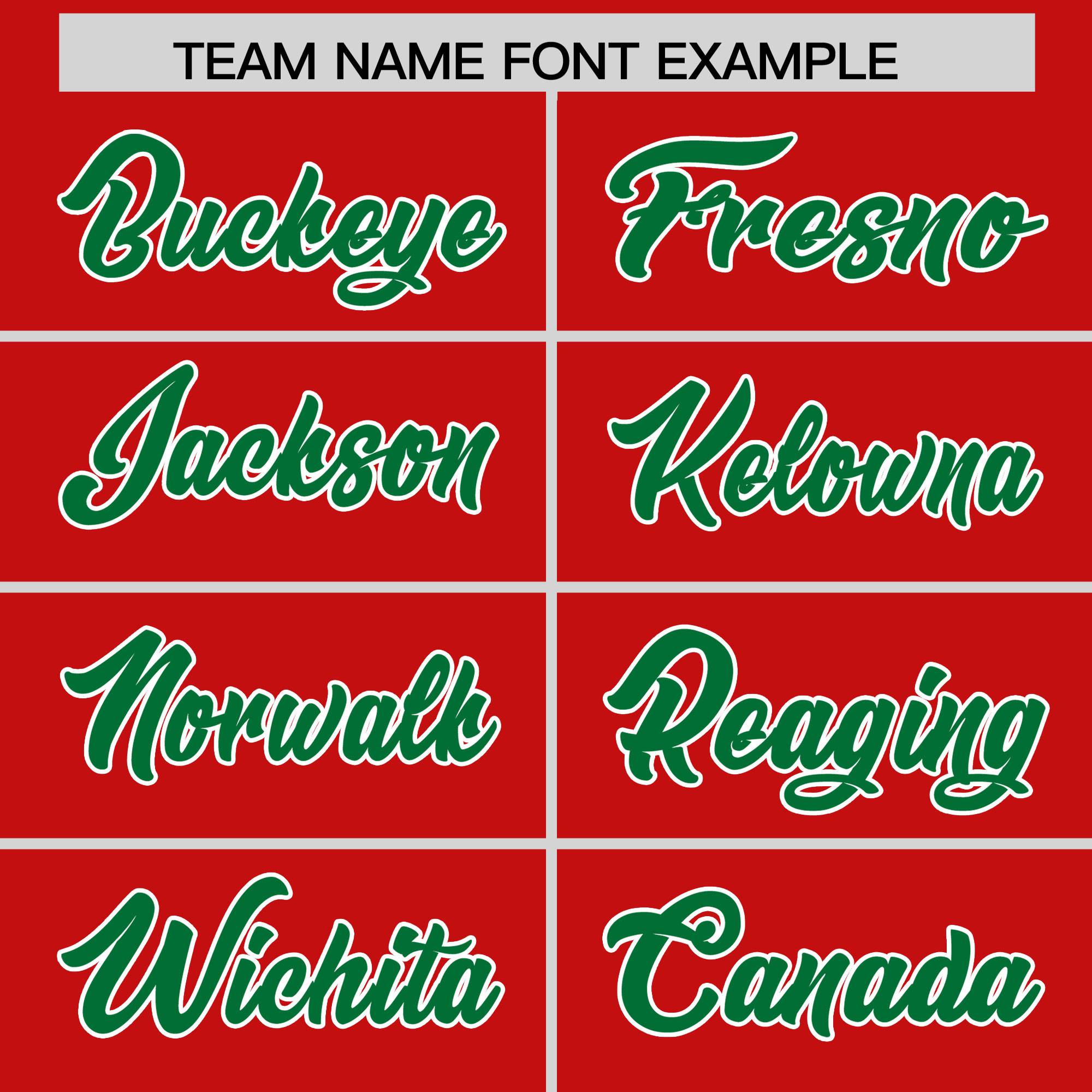 Custom Red Kelly Green Grid Blur Pattern Authentic Baseball Jersey| KXKSHOP