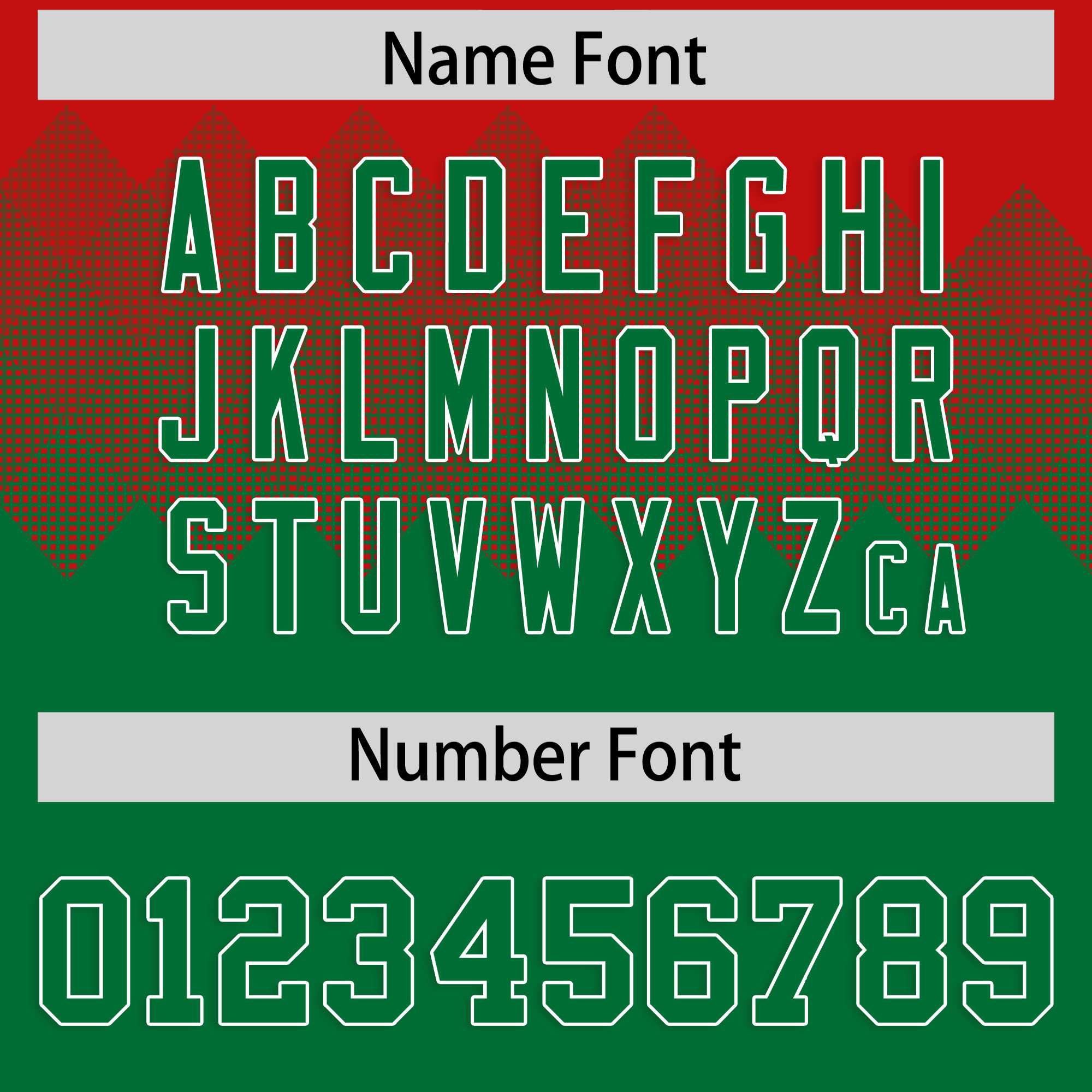 Custom Red Kelly Green Grid Blur Pattern Authentic Baseball Jersey| KXKSHOP