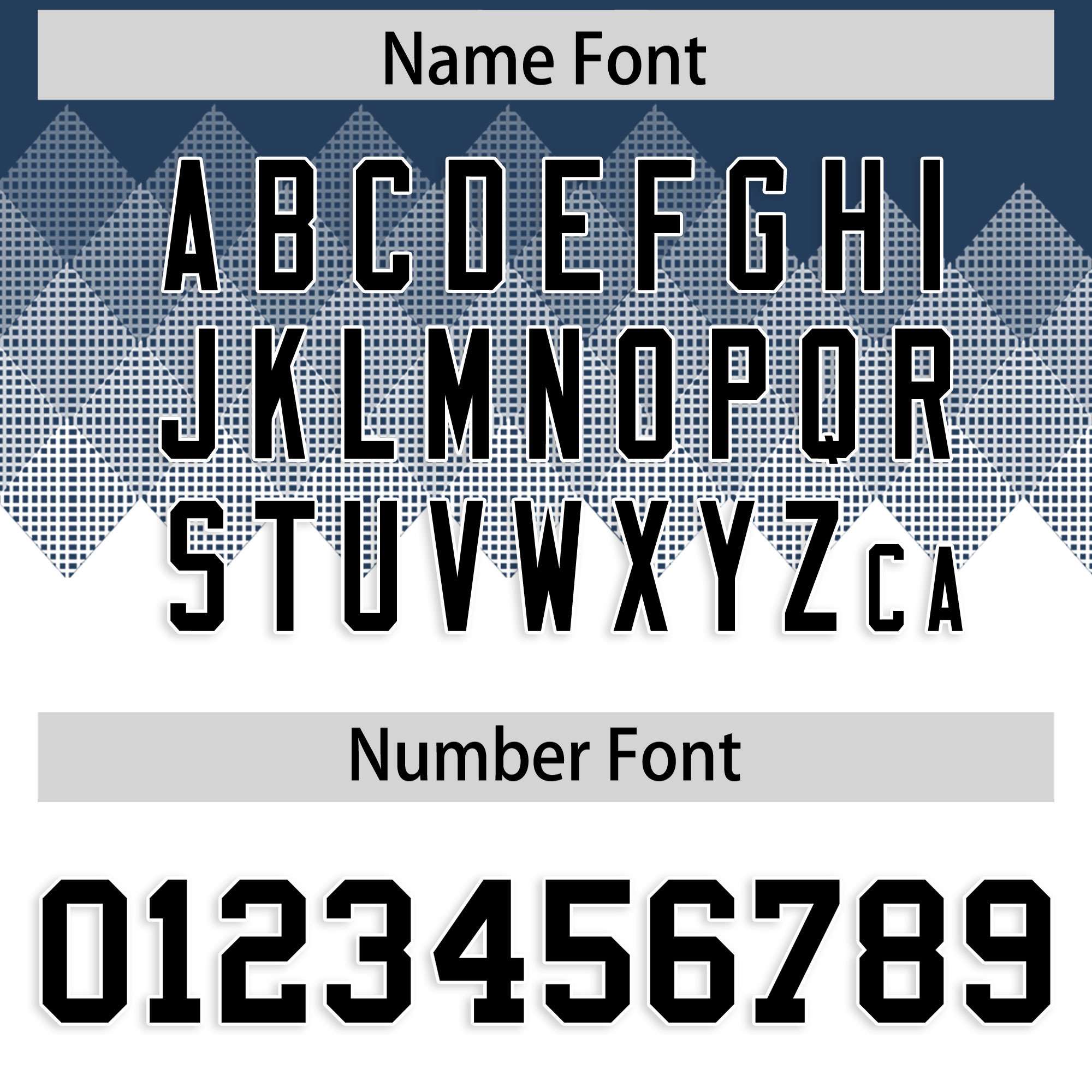 Custom Midnight Blue White Grid Blur Pattern Authentic Baseball Jersey| KXKSHOP