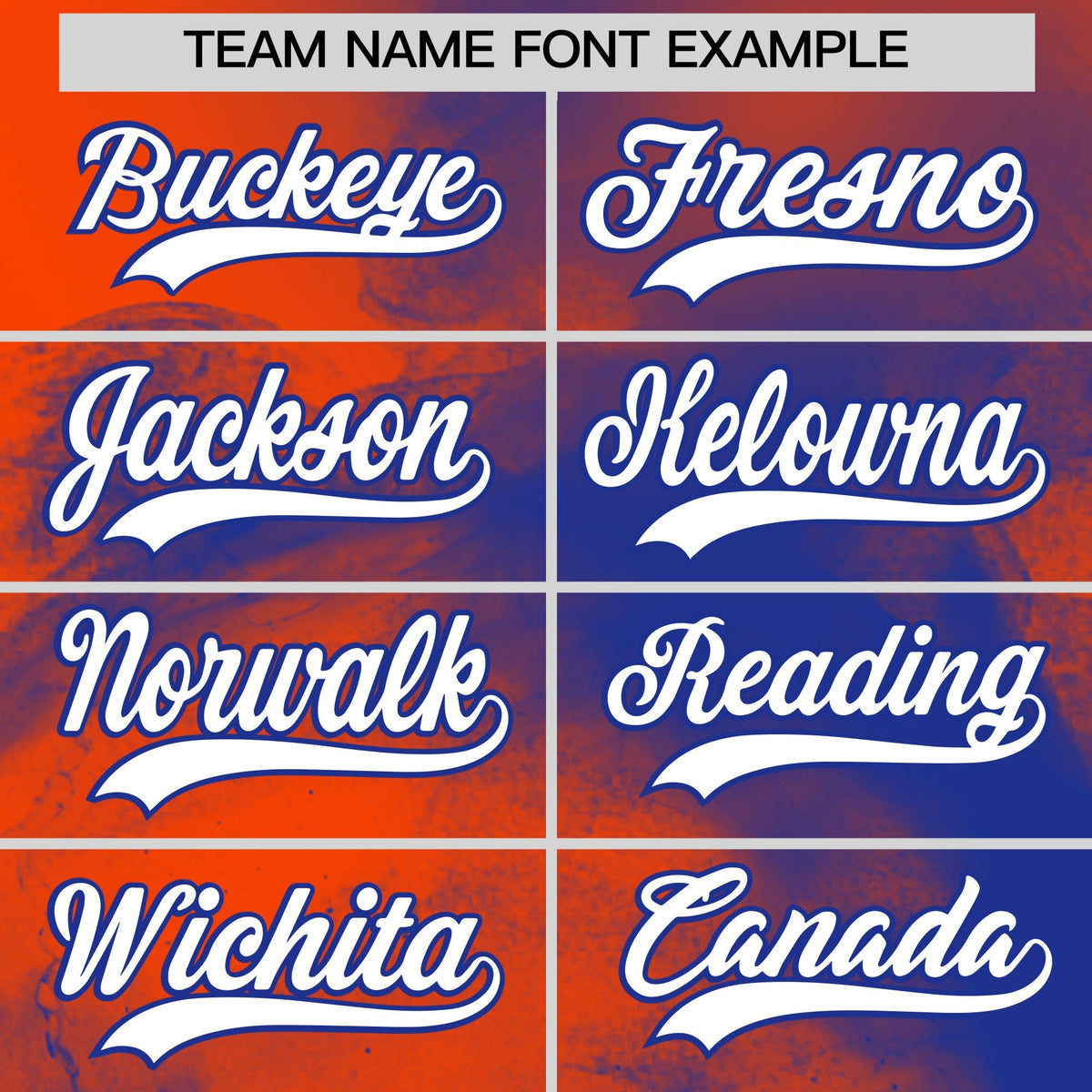 Custom Orange Royal Blue White skeleton Graffiti Pattern Lightweight Baseball Jersey| KXKSHOP