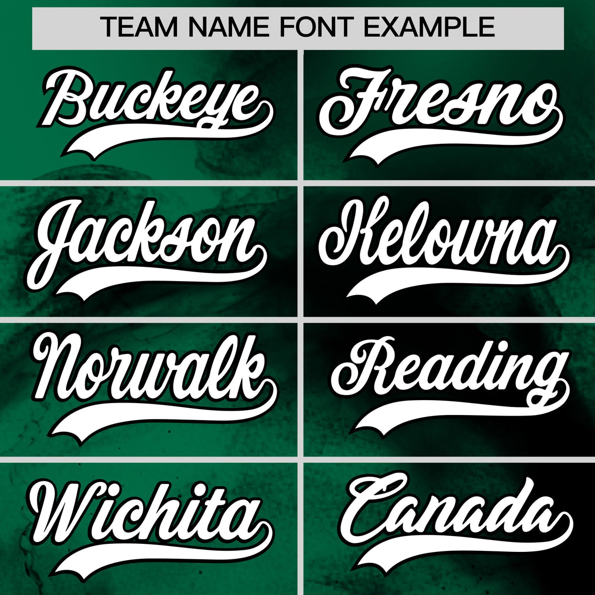 Custom Kelly Green Black White skeleton Graffiti Pattern Lightweight Baseball Jersey| KXKSHOP