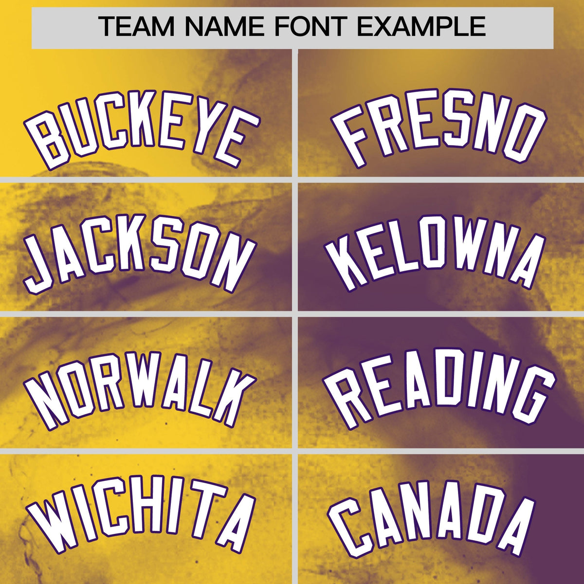 Custom Gold Purple White skeleton Graffiti Pattern Quick Dry Baseball Jersey| KXKSHOP
