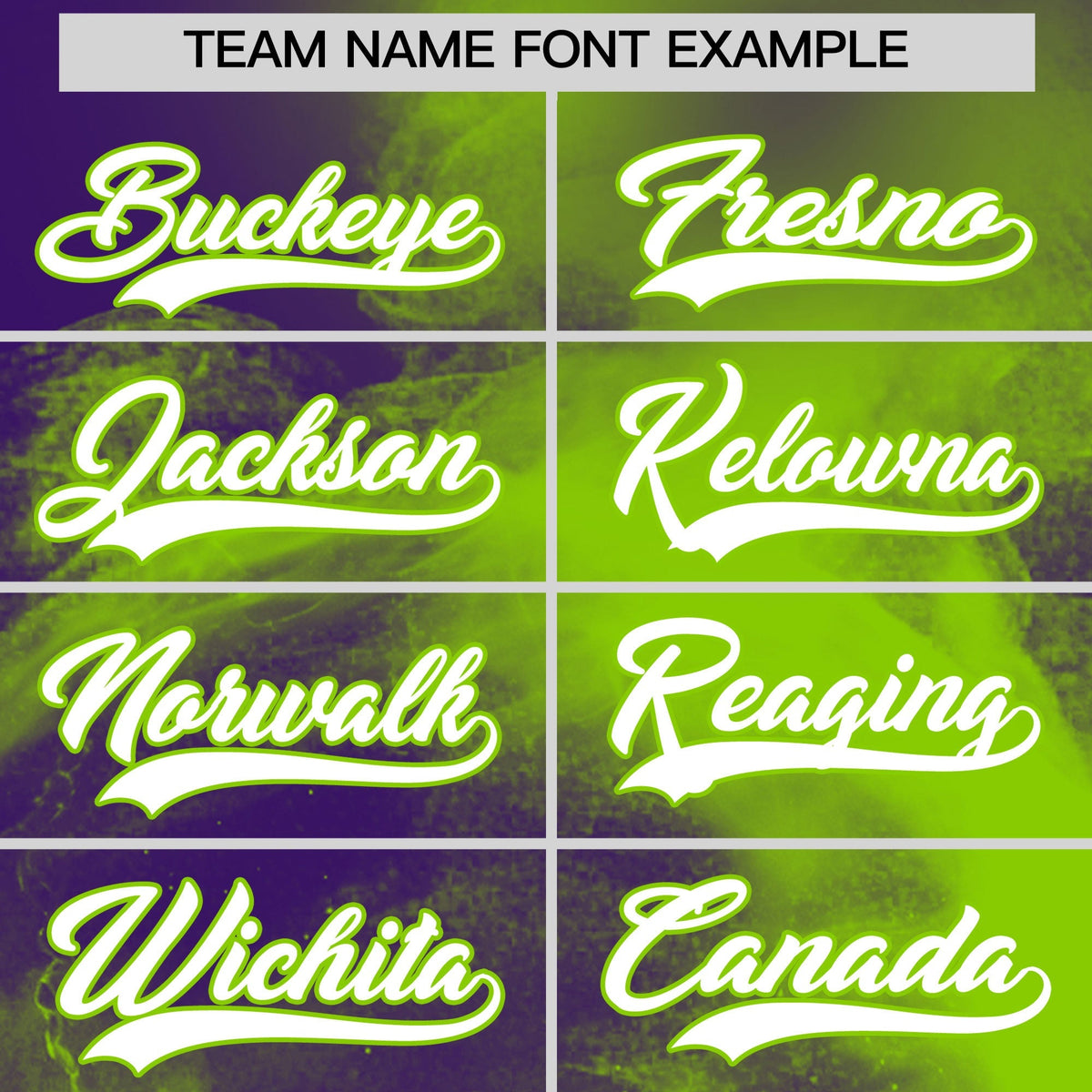 Custom Purple Neon Green White skeleton Graffiti Pattern Quick Dry Baseball Jersey| KXKSHOP