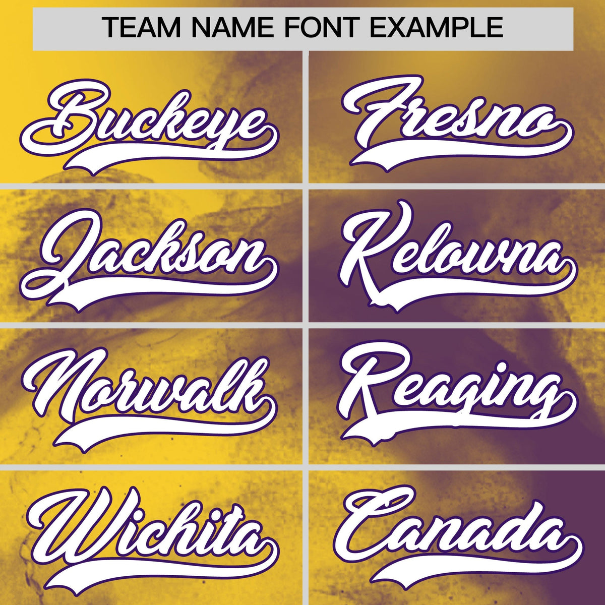 Custom Gold Purple White skeleton Graffiti Pattern Quick Dry Baseball Jersey| KXKSHOP