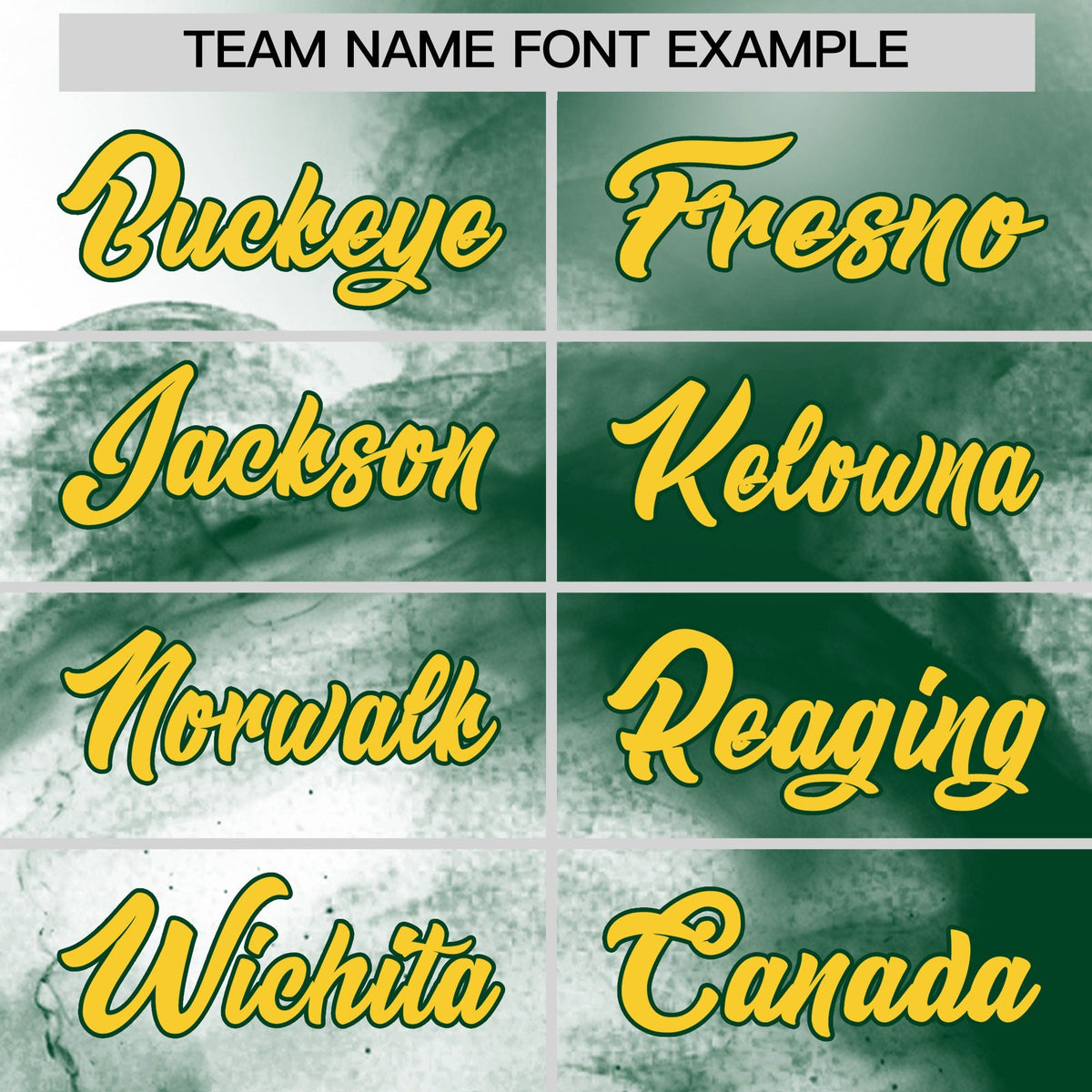 Custom White Dark Green Gold skeleton Graffiti Pattern Lightweight Baseball Jersey| KXKSHOP