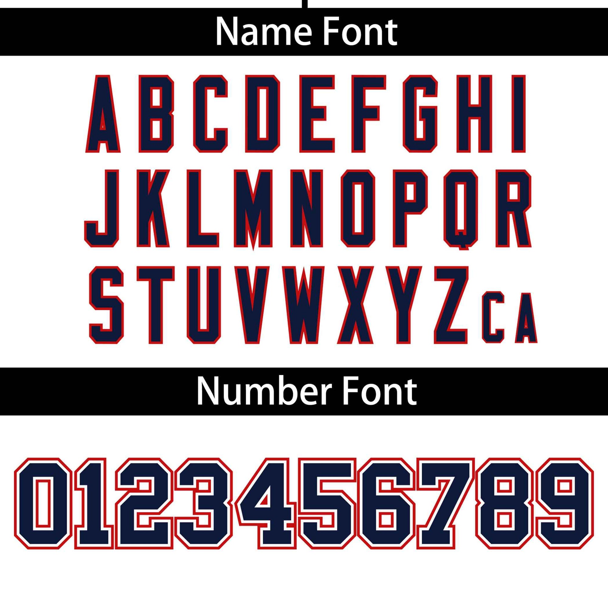 Custom White Navy Personalized Gradient Ribbed Design Authentic Baseball Jersey