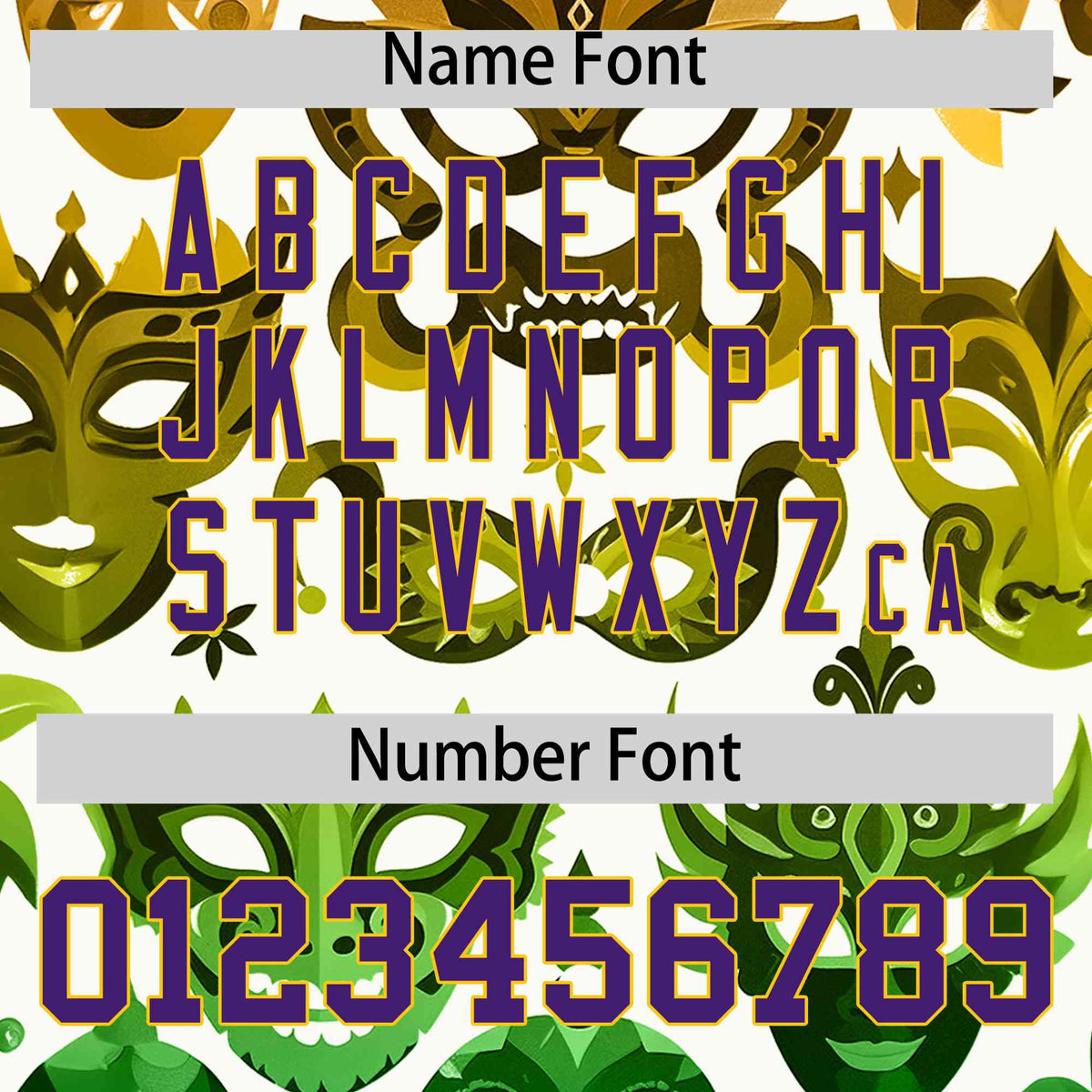 Custom White Purple Gold Personalization Mardi Gras Authentic Baseball Jersey| KXKSHOP