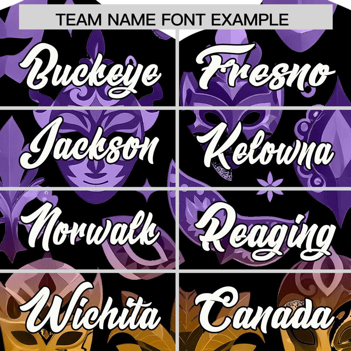 Custom Black White Personalization Mardi Gras Authentic Baseball Jersey| KXKSHOP