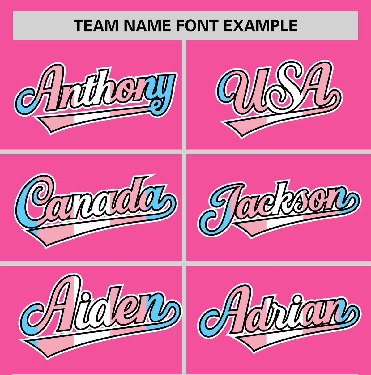 Custom Pink Powder Blue Transgender For Pride Month Classic Style Baseball Jersey| KXKSHOP