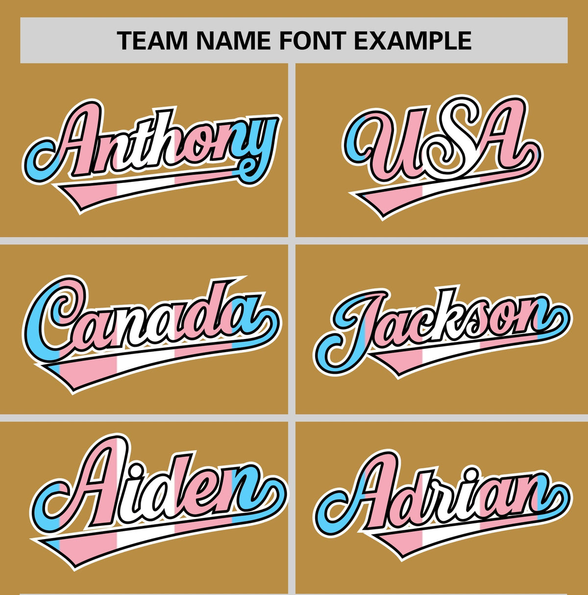 Custom Old Gold Powder Blue Transgender For Pride Month Classic Style Baseball Jersey| KXKSHOP