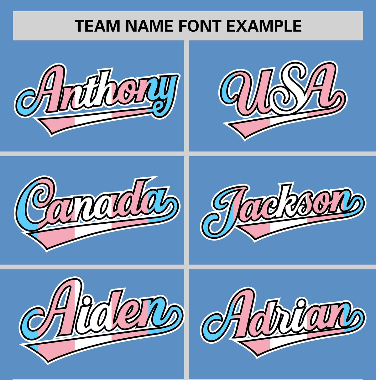 Custom Light Blue Transgender For Pride Month Classic Style Baseball Jersey| KXKSHOP